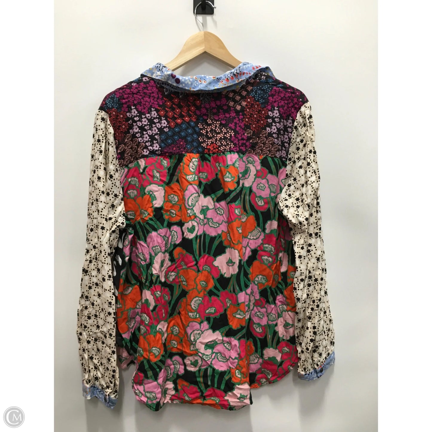 Top Long Sleeve By Maeve In Multi-colored, Size: Xl