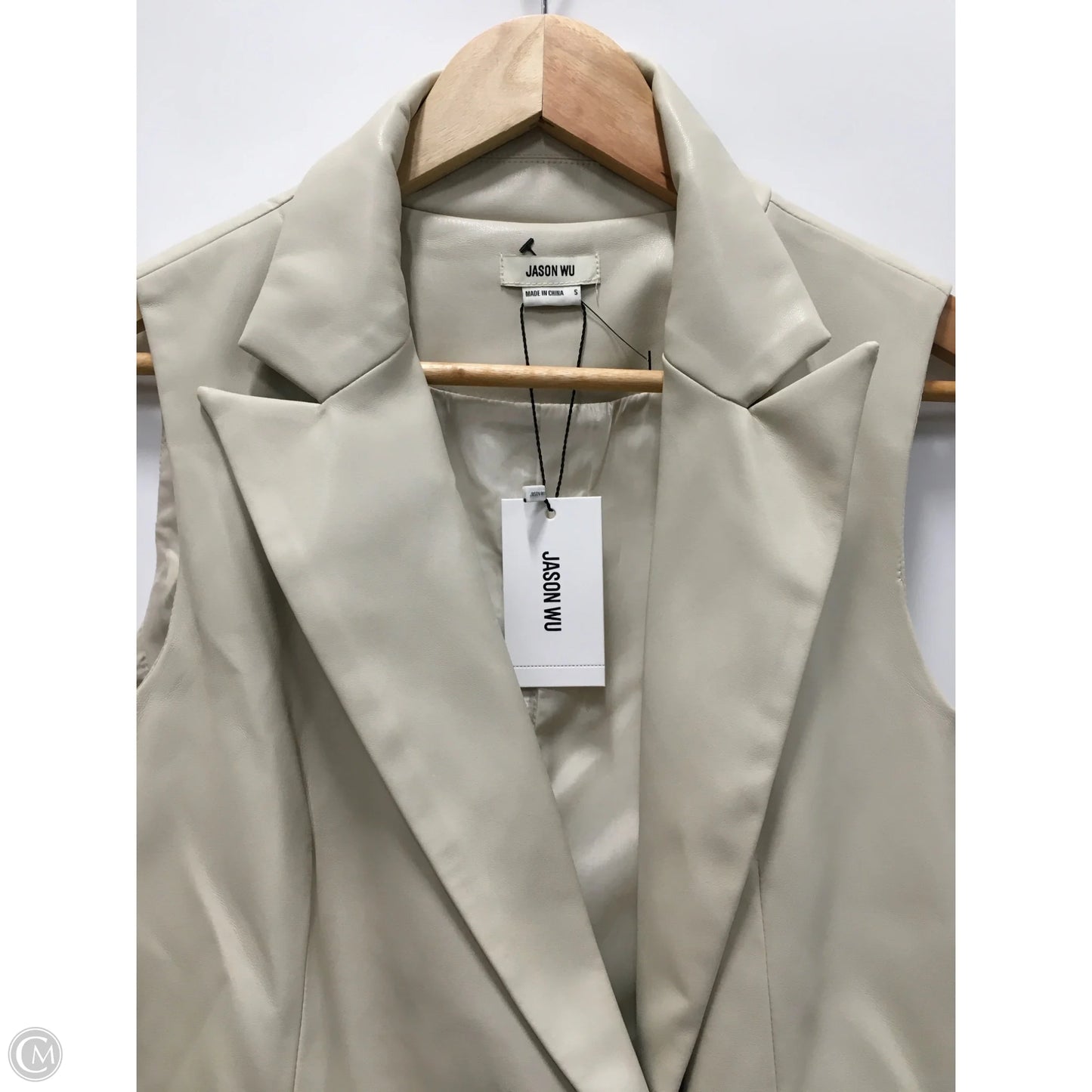 Vest Designer By Jason Wu In Cream, Size: S