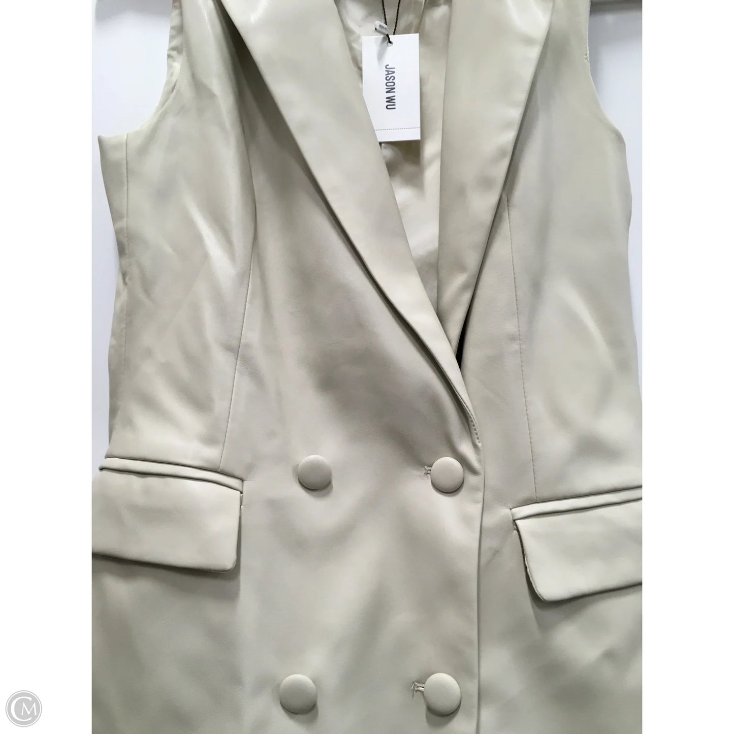 Vest Designer By Jason Wu In Cream, Size: S