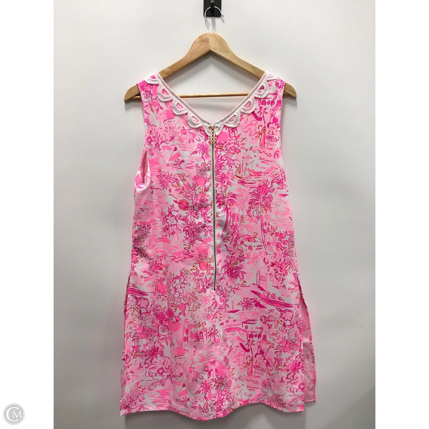 Dress Designer By Lilly Pulitzer In Pink, Size: 14