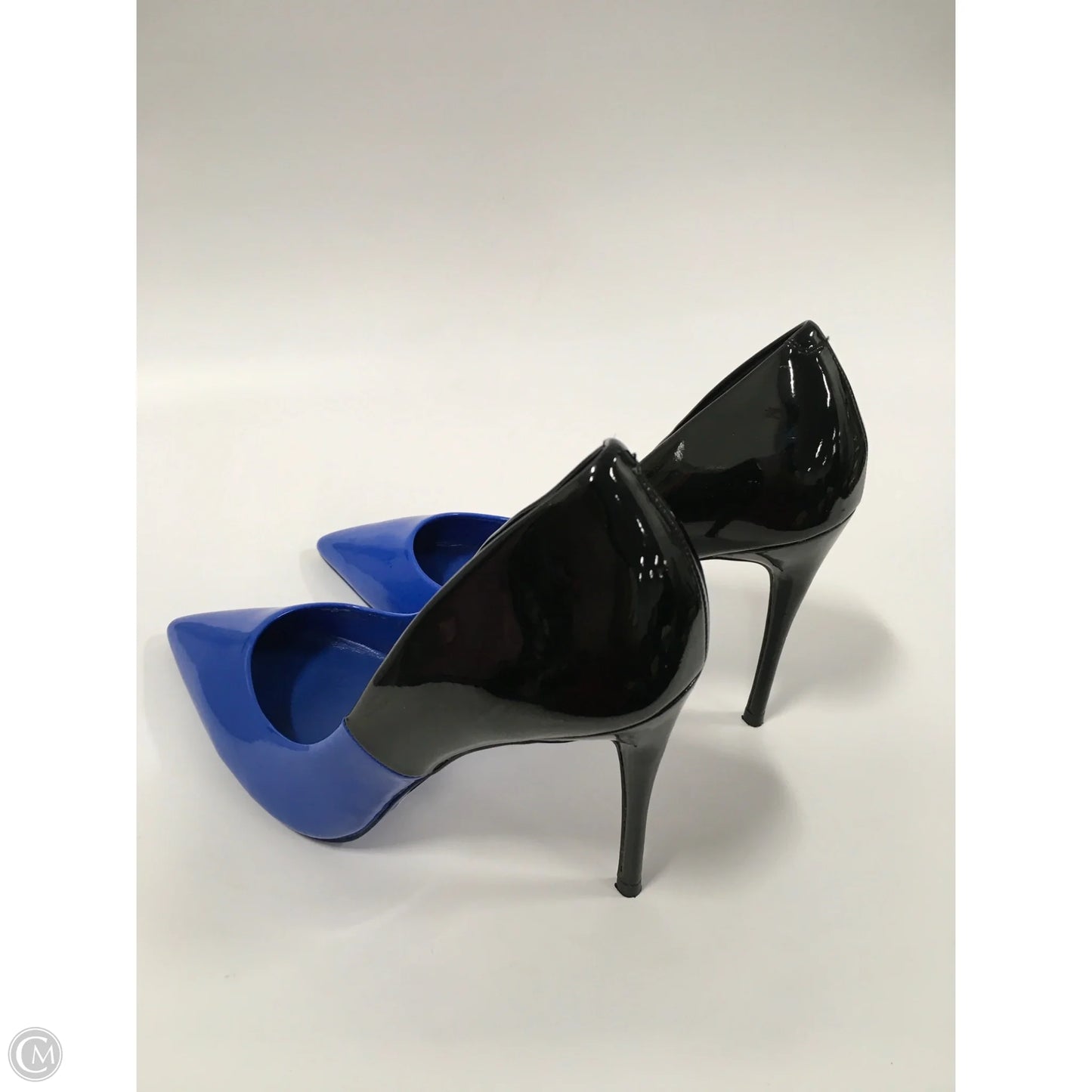 Shoes Heels Stiletto By Aldo In Black & Blue, Size: 8.5