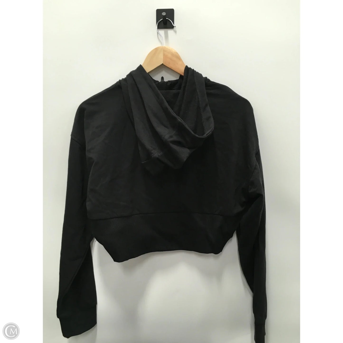 Athletic Sweatshirt Hoodie By Gym Shark In Black, Size: M