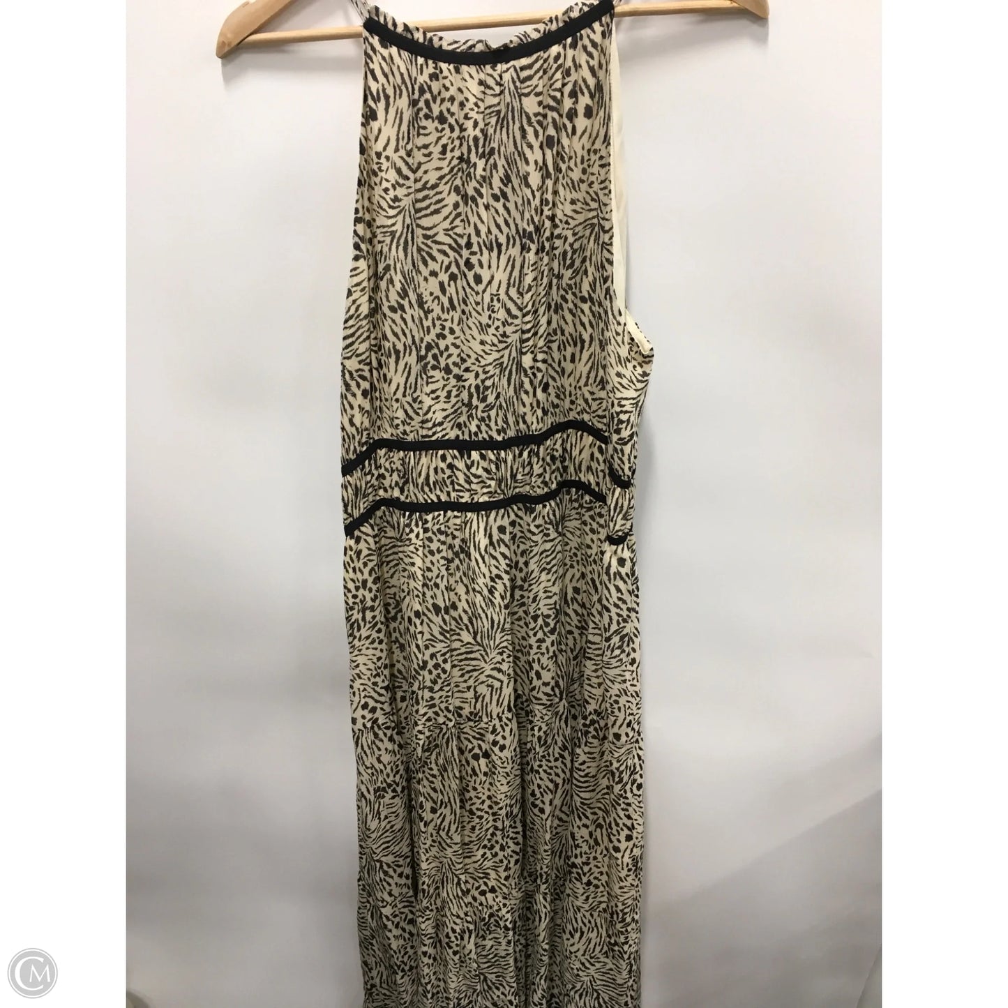 Dress Casual Maxi By Paige In Animal Print, Size: L