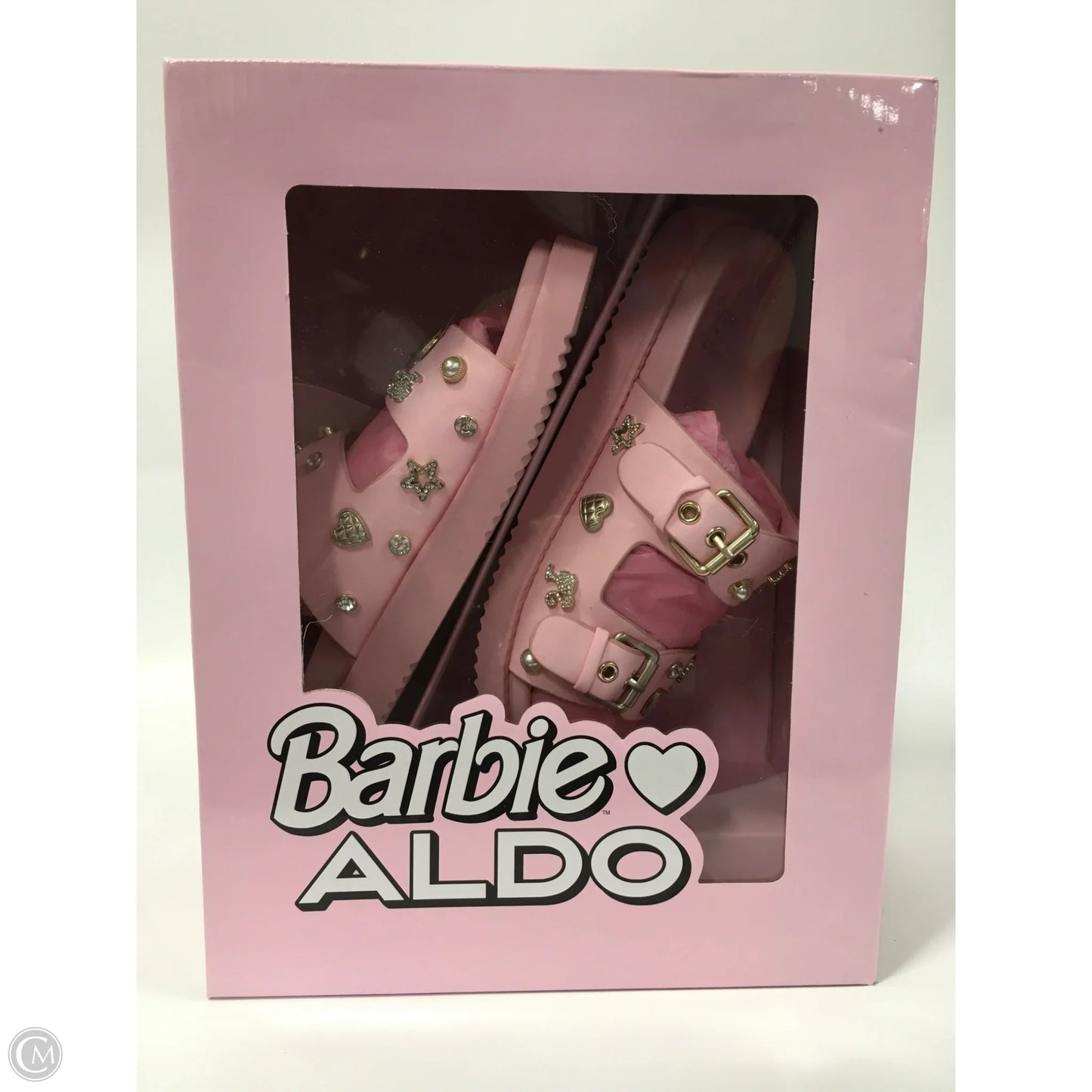 Sandals Flats By Aldo In Pink, Size: 6