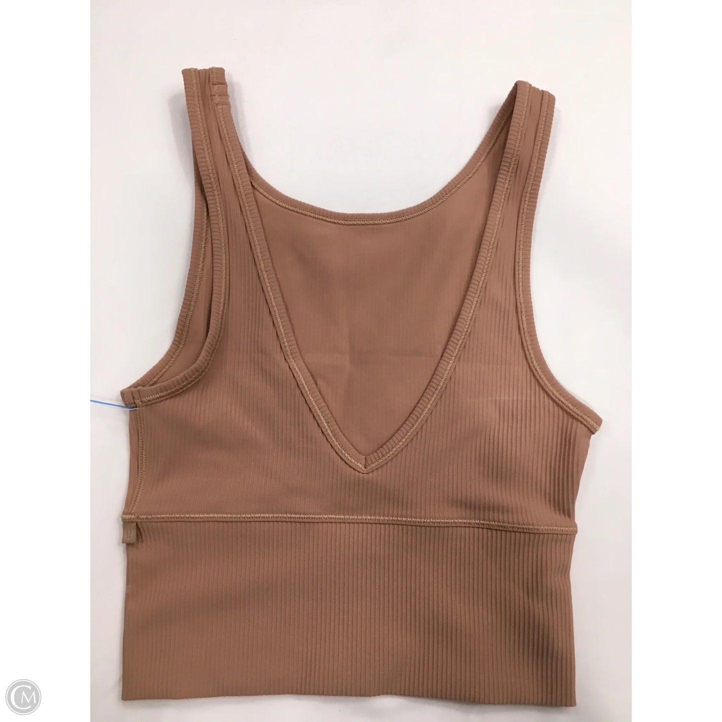 Athletic Tank Top By Lululemon In Tan, Size: Xs