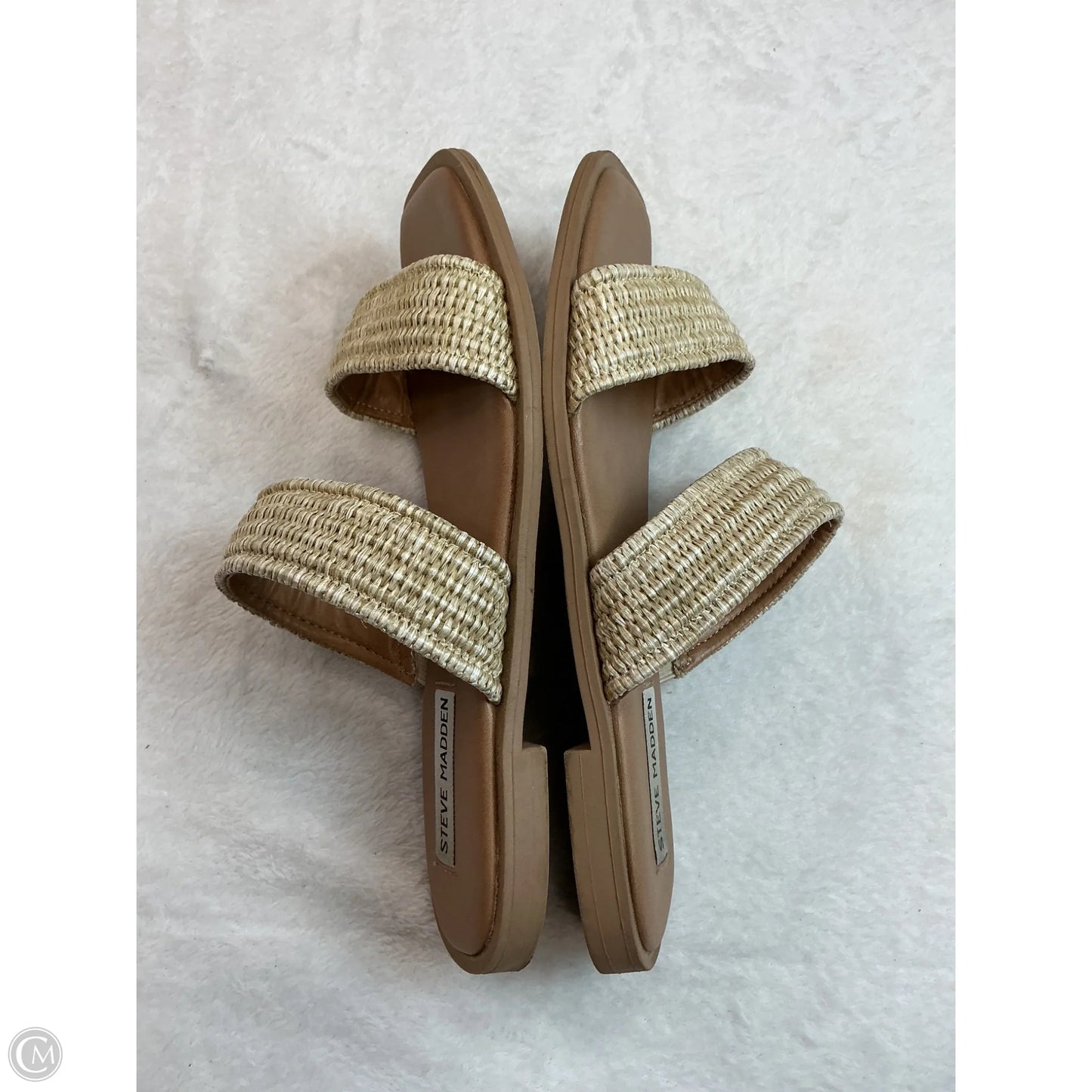 Sandals Flats By Steve Madden In Tan, Size: 8