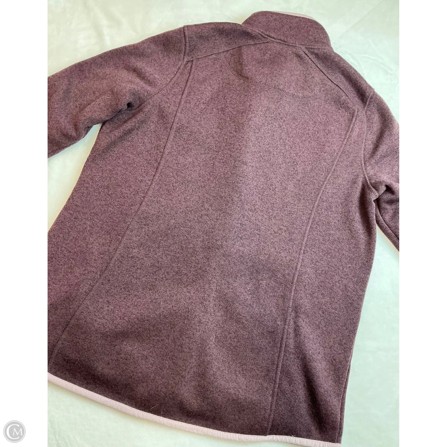 Athletic Jacket By L.l. Bean In Purple, Size: Xl