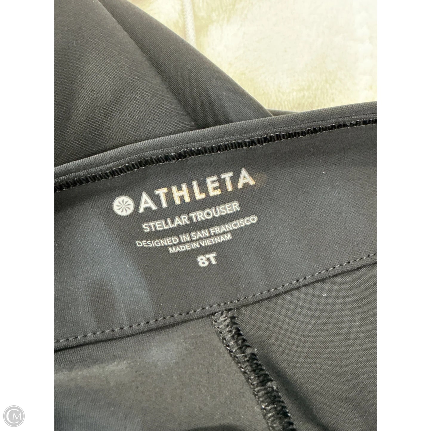 Athletic Pants By Athleta In Black, Size: 8l