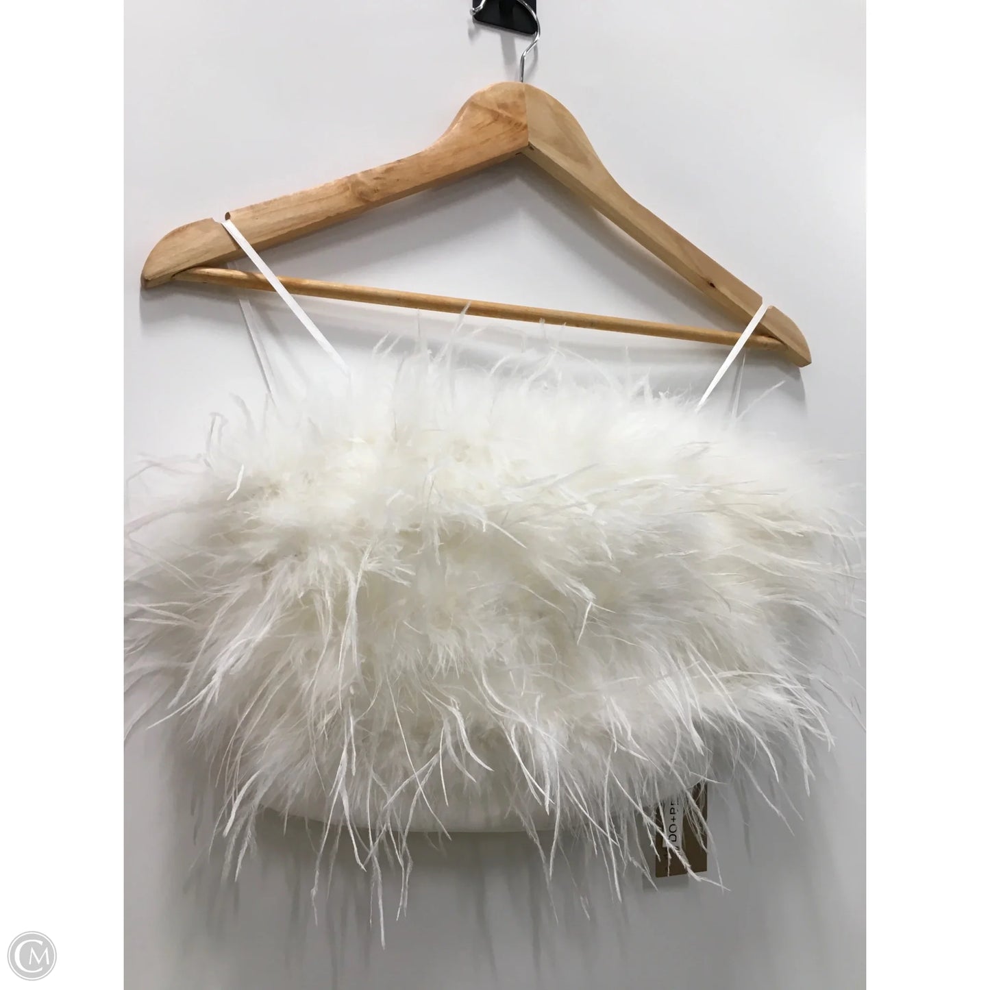 Top Sleeveless By Do+Be In White, Size: S