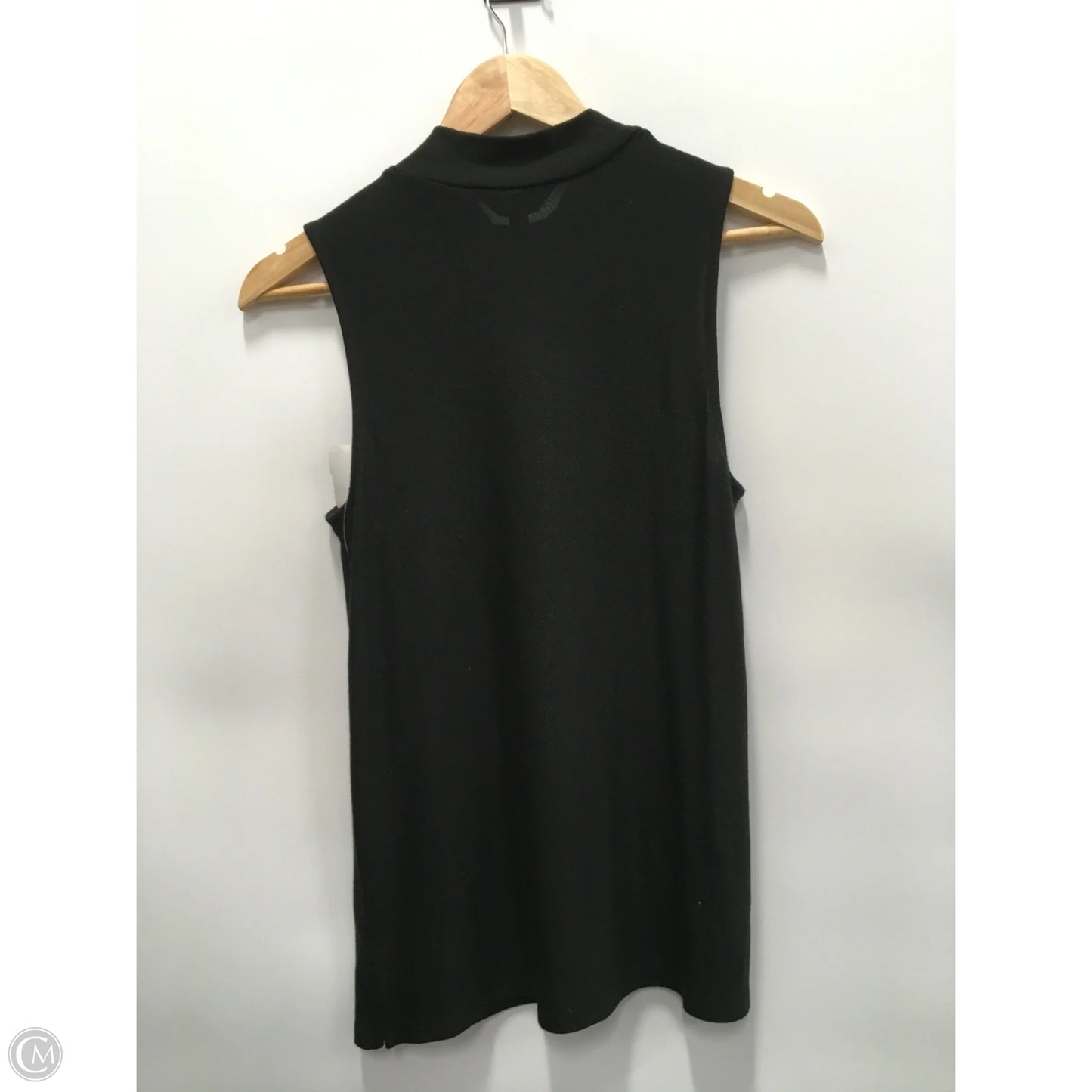 Top Sleeveless By Banana Republic In Black, Size: S
