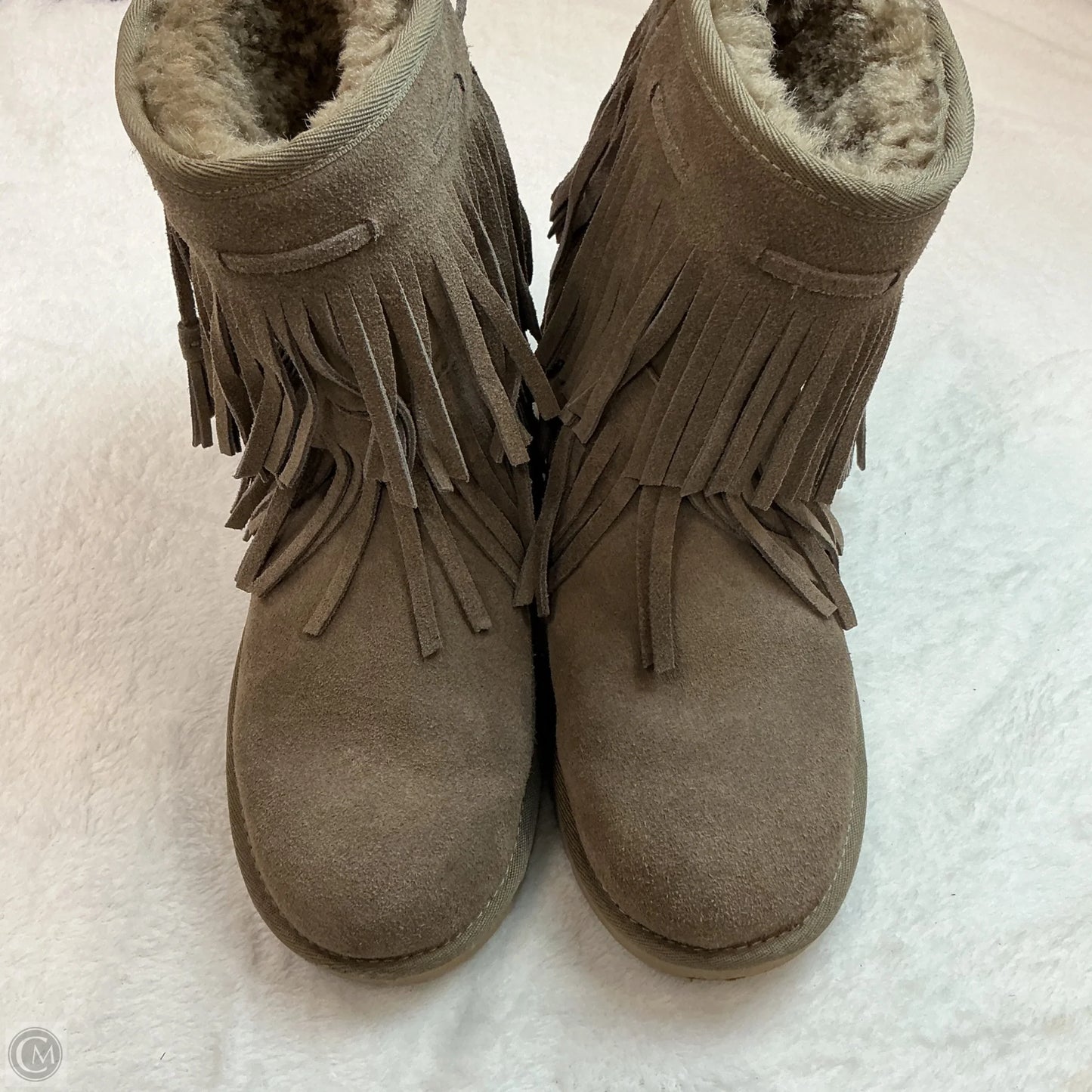 Boots Ankle Flats By Koolaburra By Ugg In Brown, Size: 8