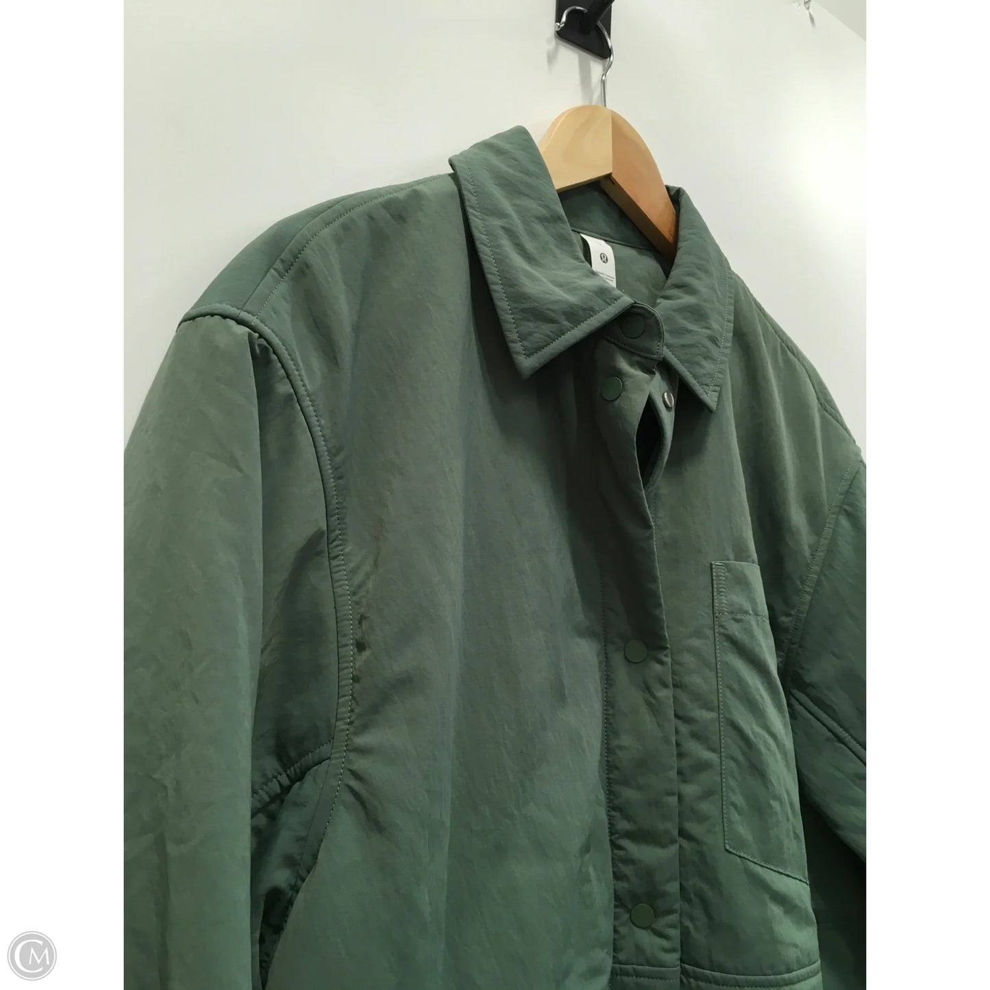 Jacket Puffer & Quilted By Lululemon In Green, Size: L