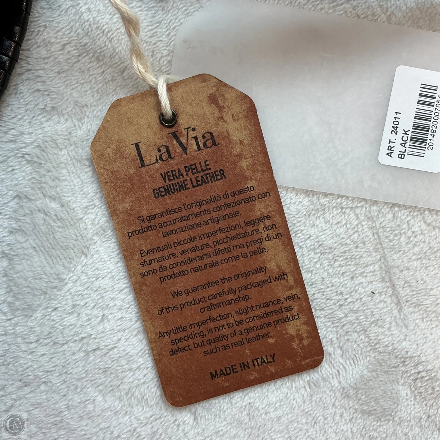 Handbag Leather By Clothes Mentor, Size: Medium