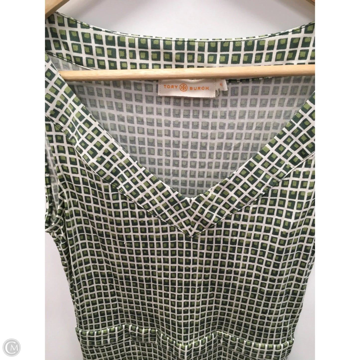 Dress Designer By Tory Burch In Green, Size: Xs