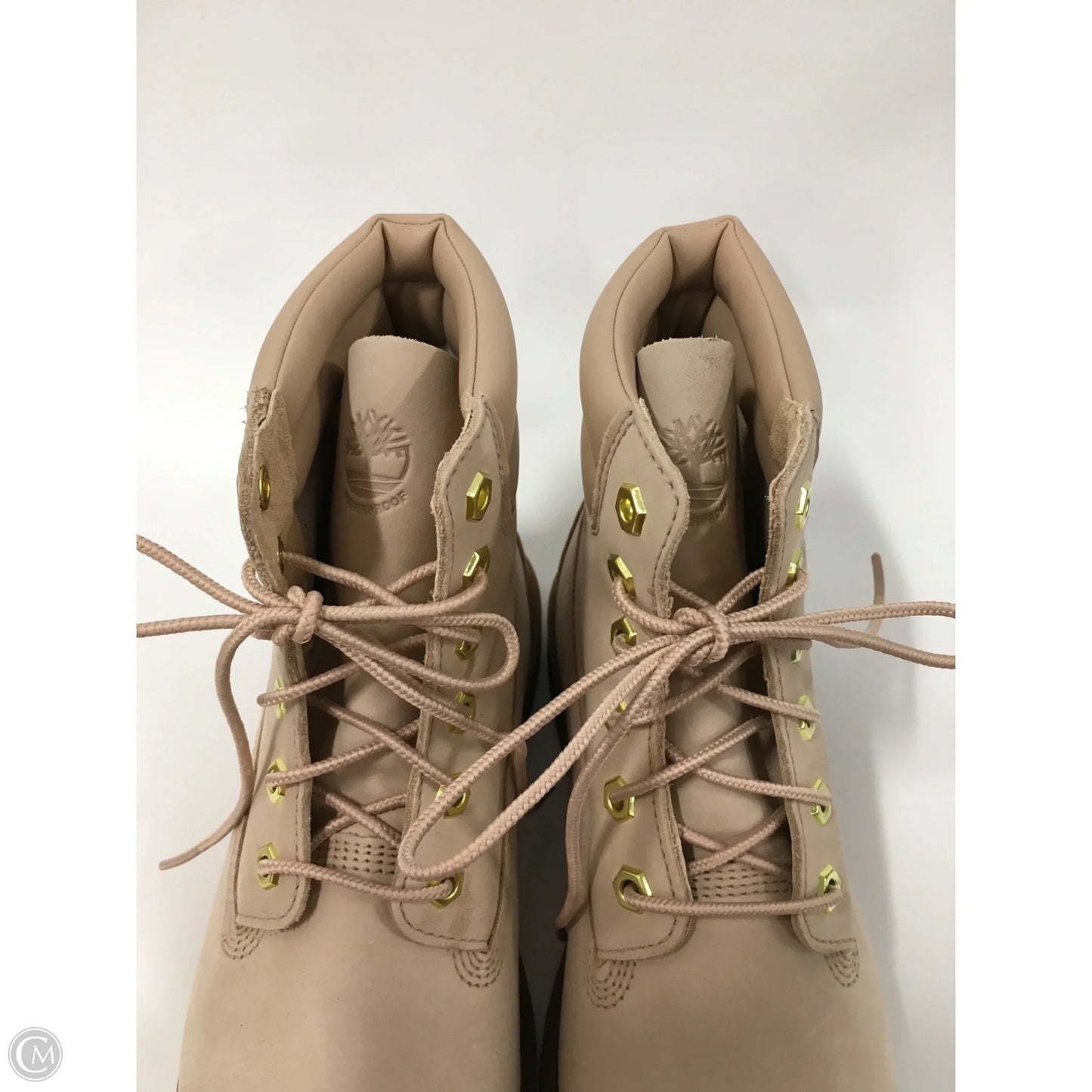 Boots Ankle Flats By Timberland In Beige, Size: 8.5