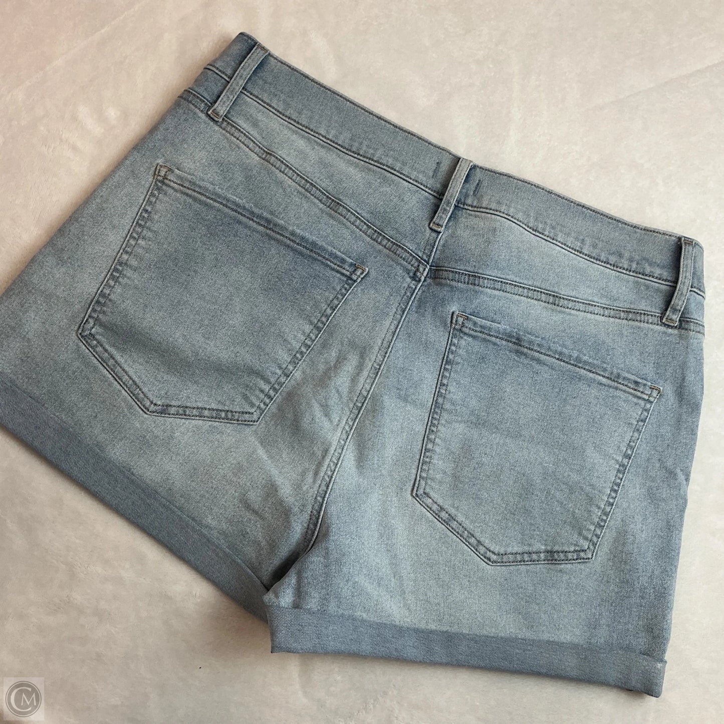 Shorts By Express In Blue Denim, Size: 14