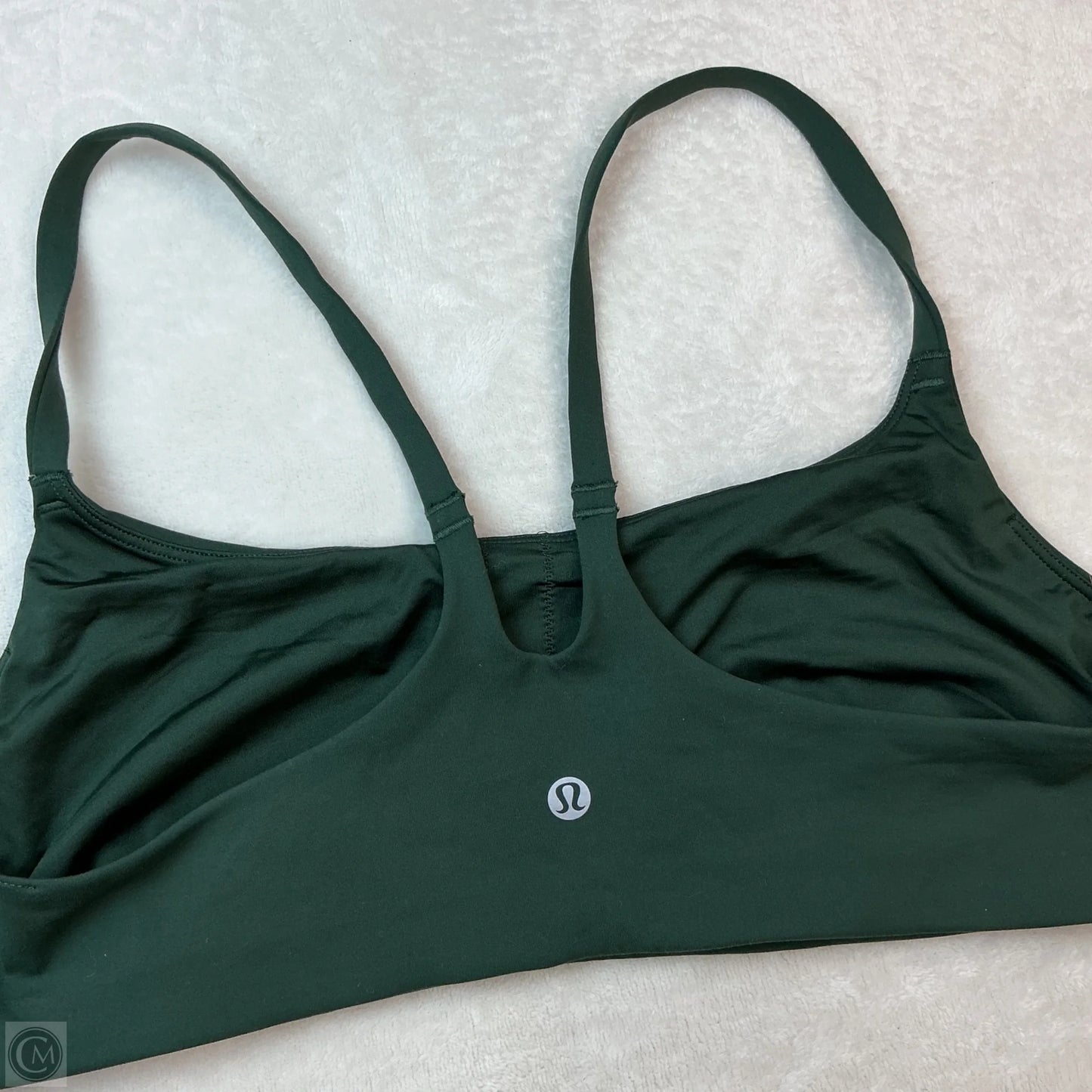 Athletic Bra By Lululemon In Green, Size: 12