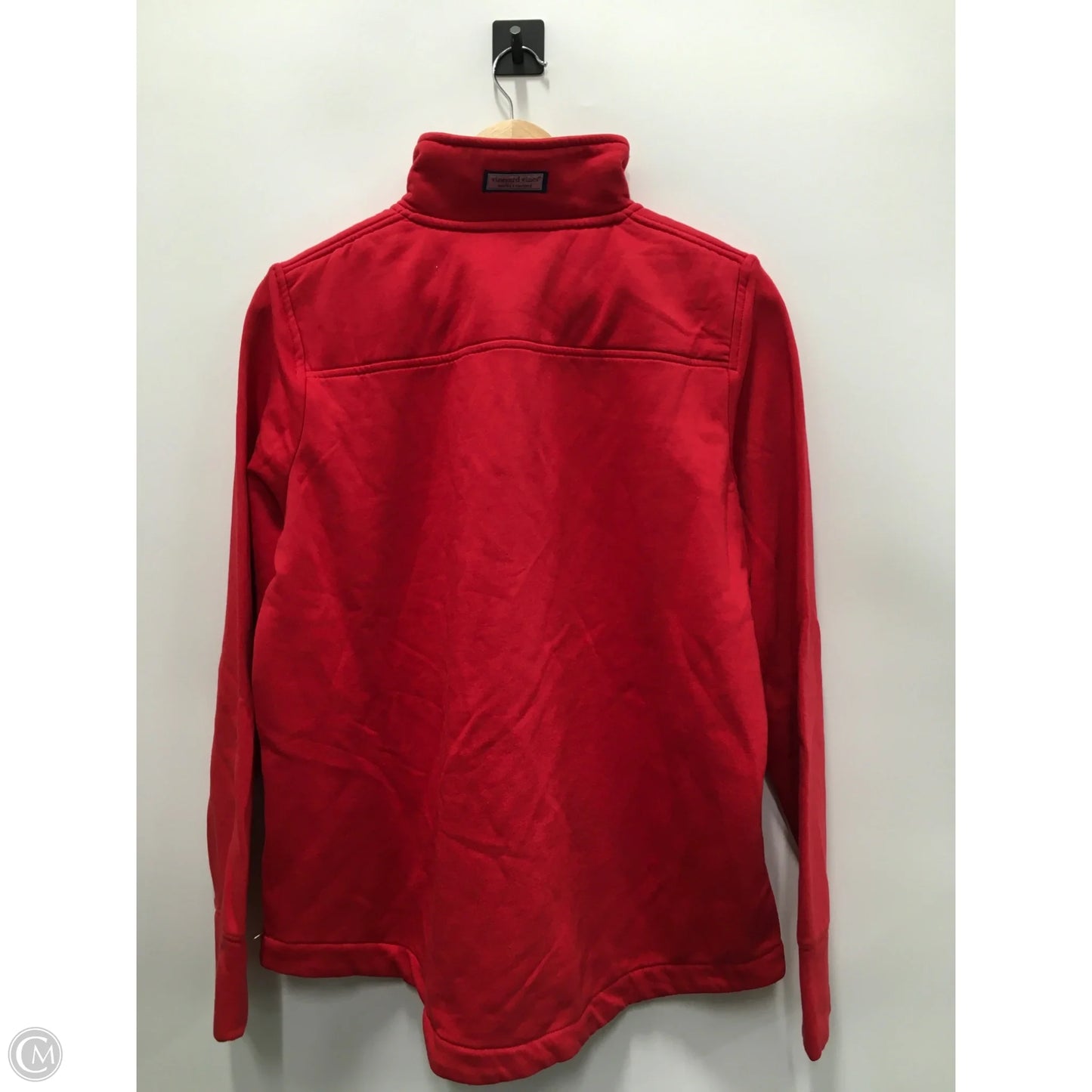 Sweatshirt Collar By Vineyard Vines In Red, Size: M