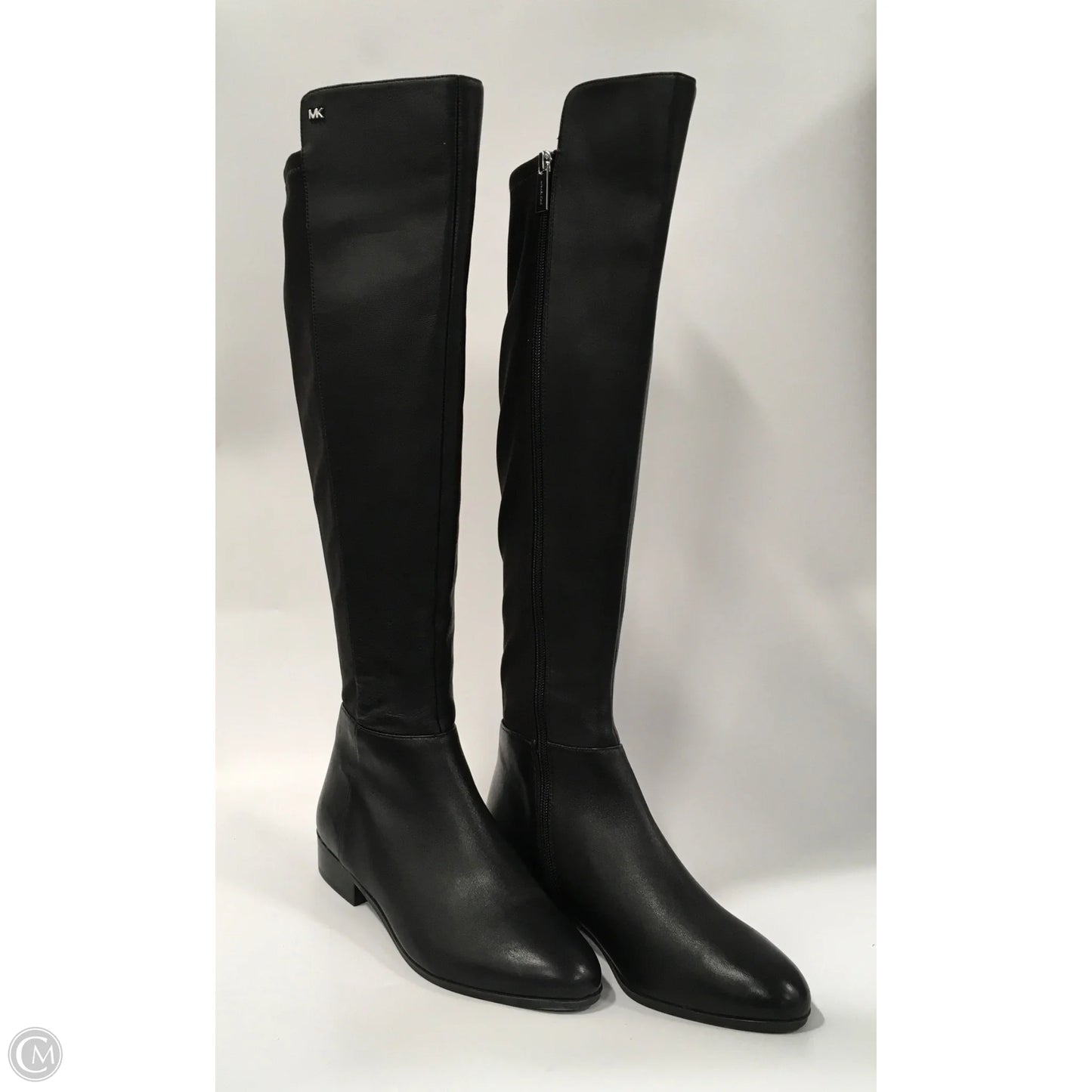 Boots Knee Flats By Michael By Michael Kors In Black, Size: 8.5