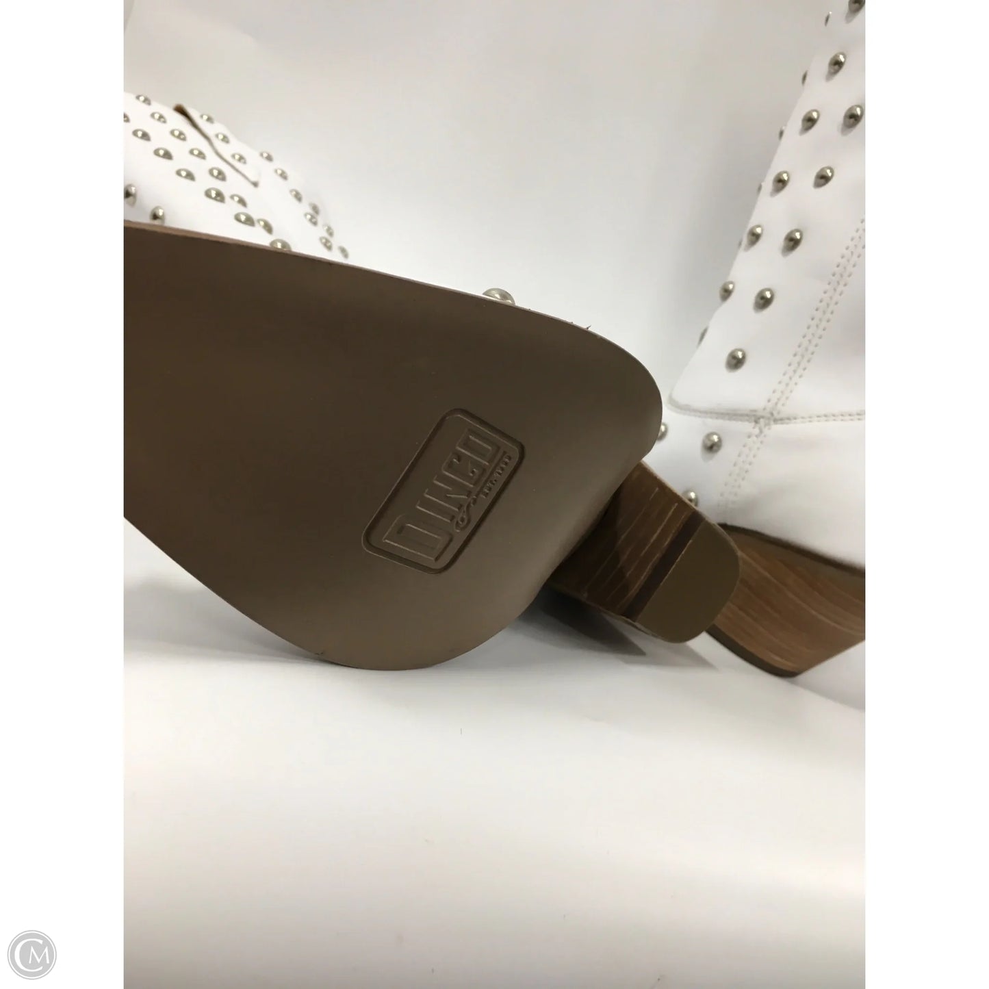 Boots Western By Dingo In White, Size: 8.5