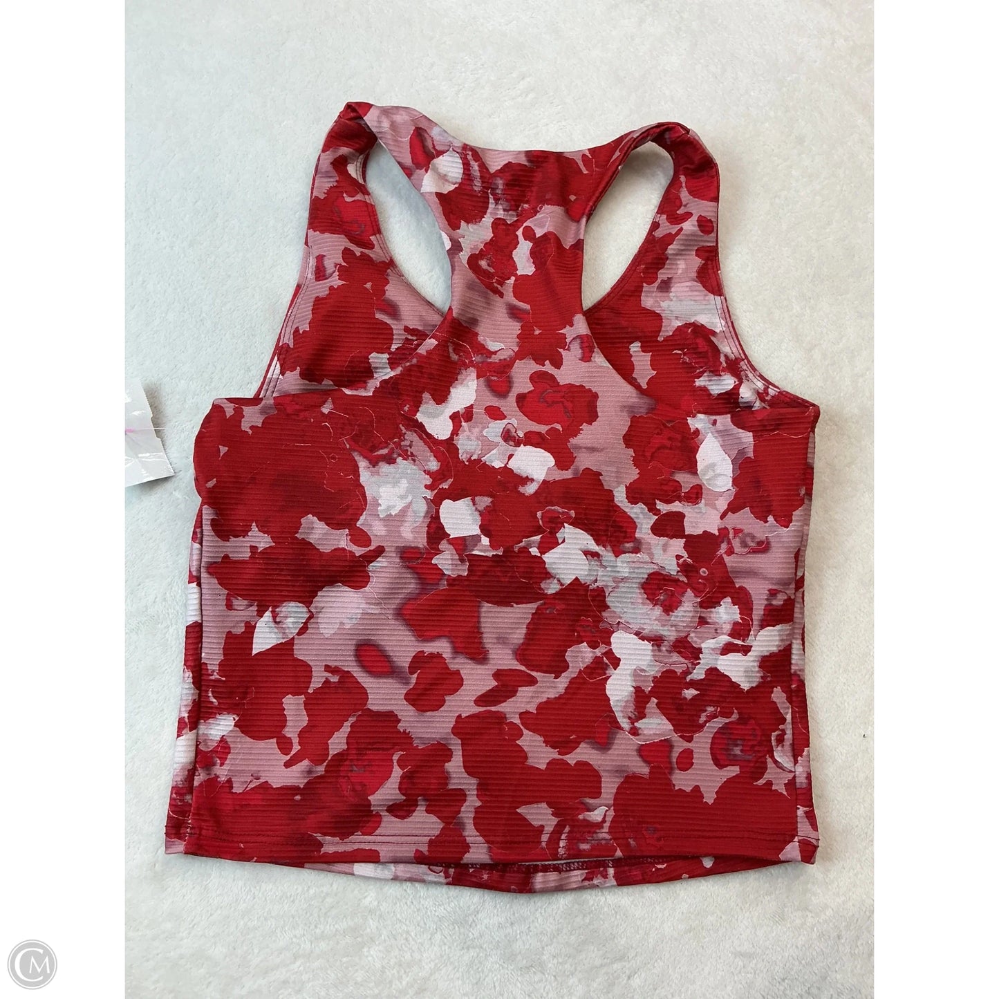 Athletic Tank Top By Clothes Mentor In Red, Size: M