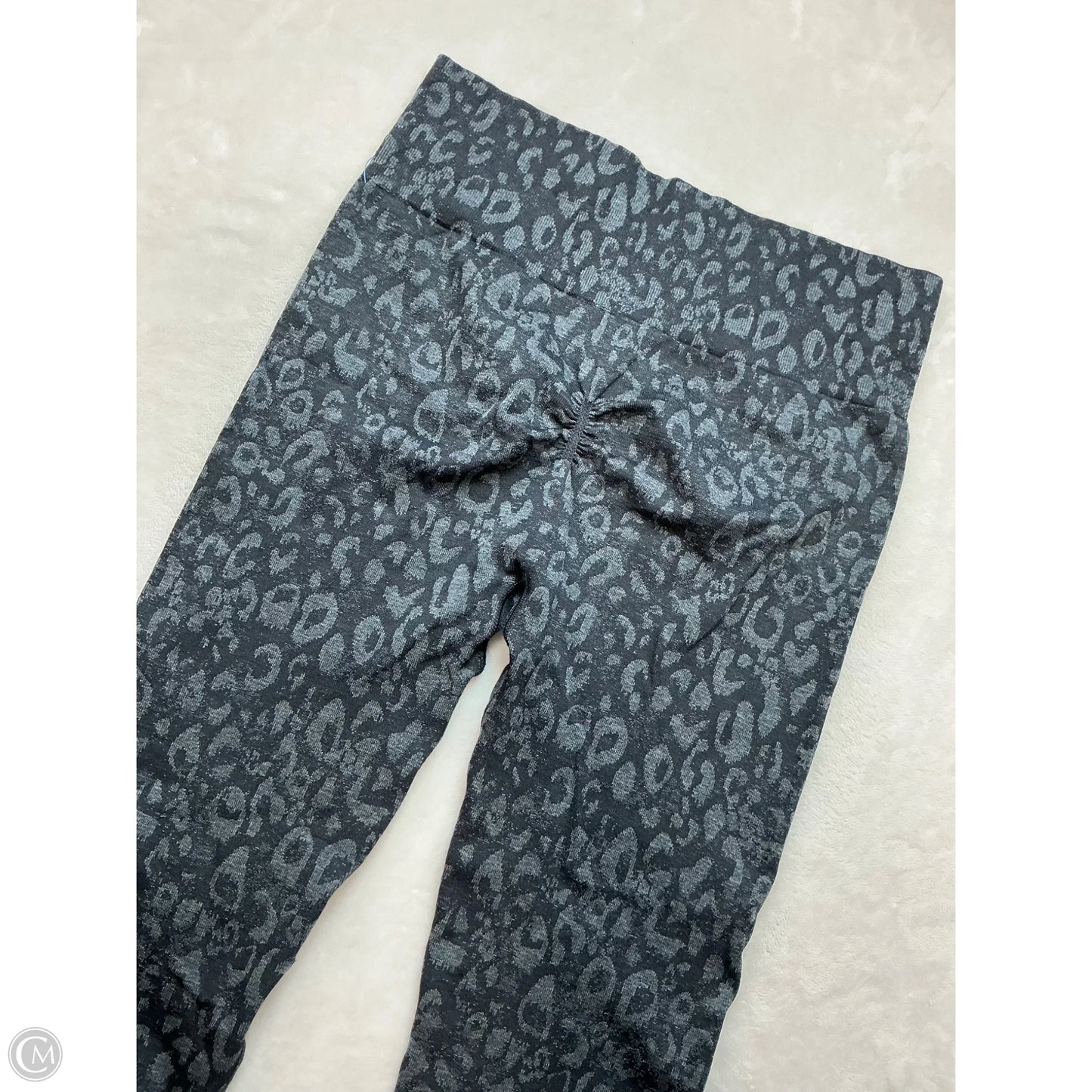 Athletic Leggings By Gym Shark In Grey, Size: M