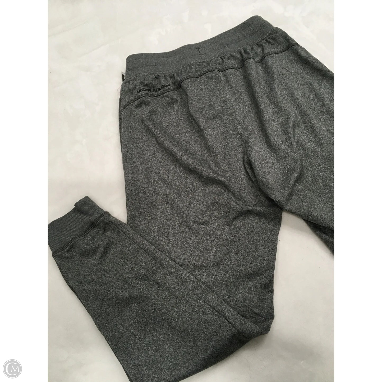 Athletic Pants By Under Armour In Grey, Size: M