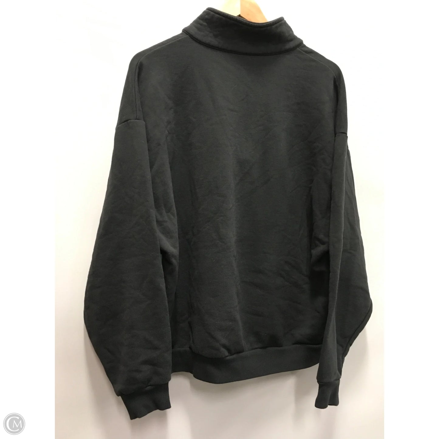 Sweatshirt Collar By Alo In Grey, Size: M