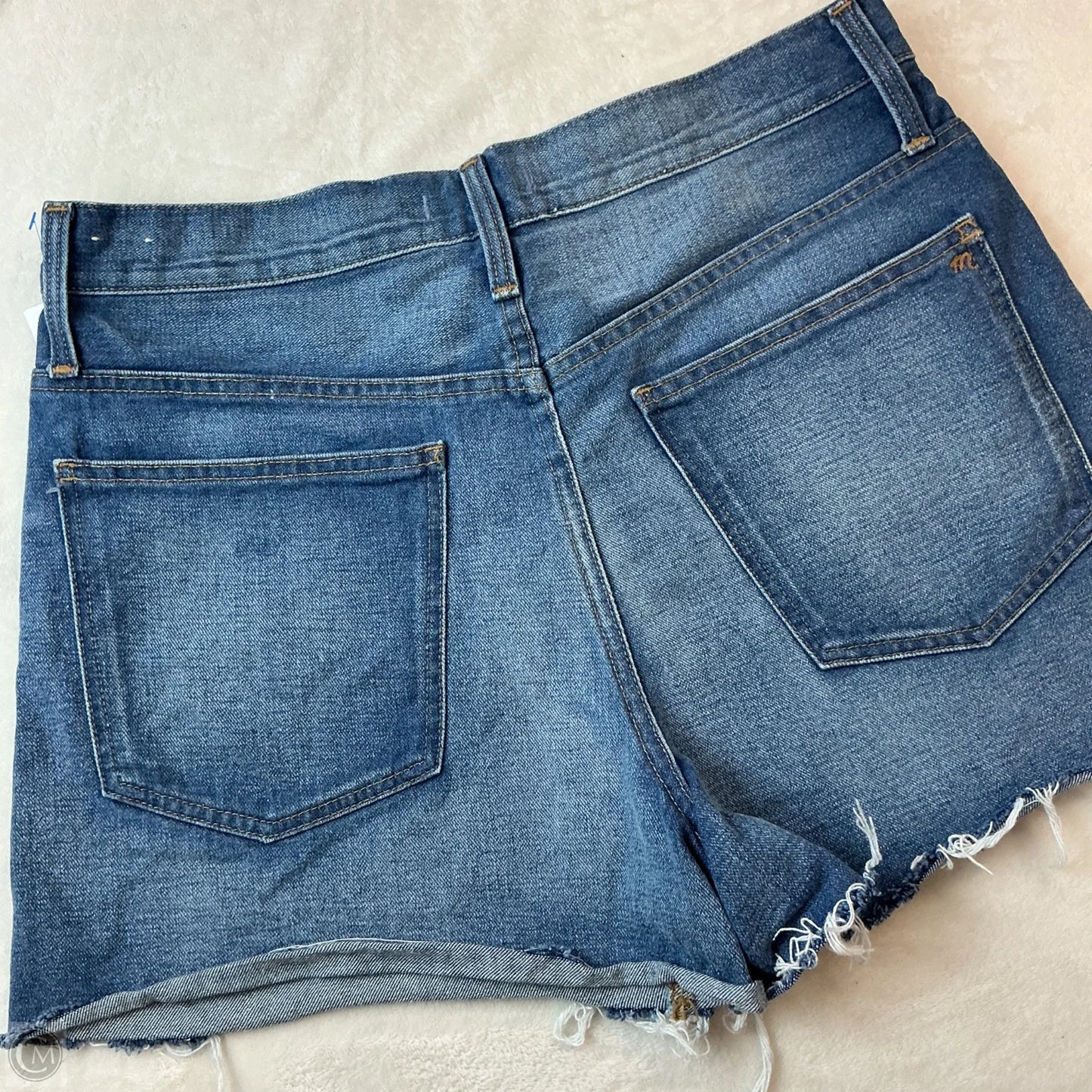 Shorts By Madewell In Blue Denim, Size: 8