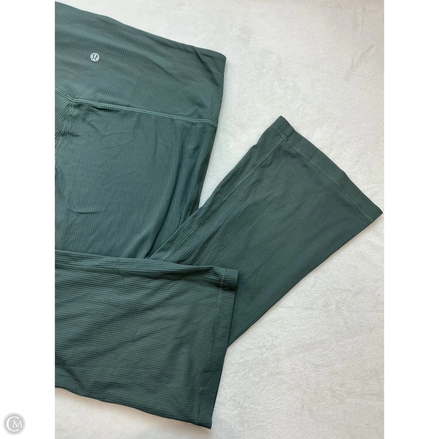 Athletic Leggings By Lululemon In Green, Size: 12