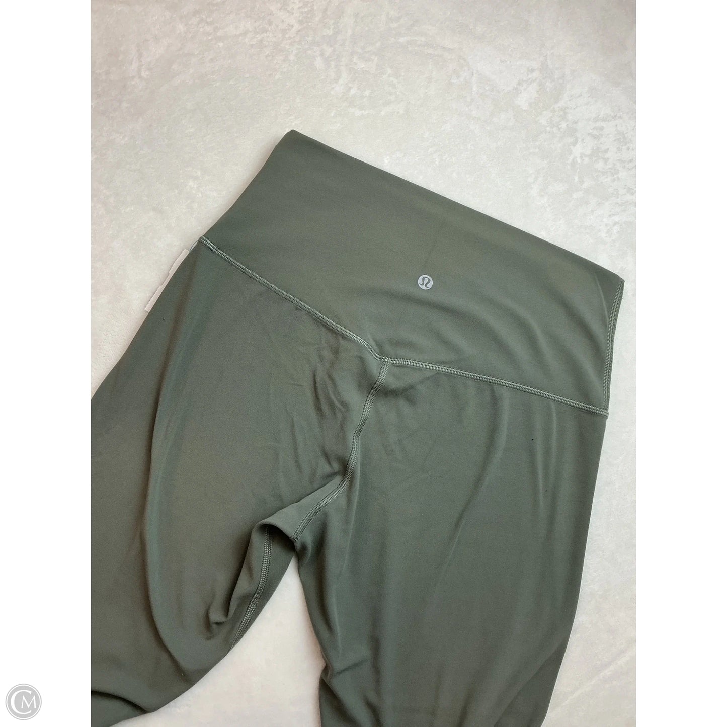 Athletic Leggings By Lululemon In Green, Size: 8