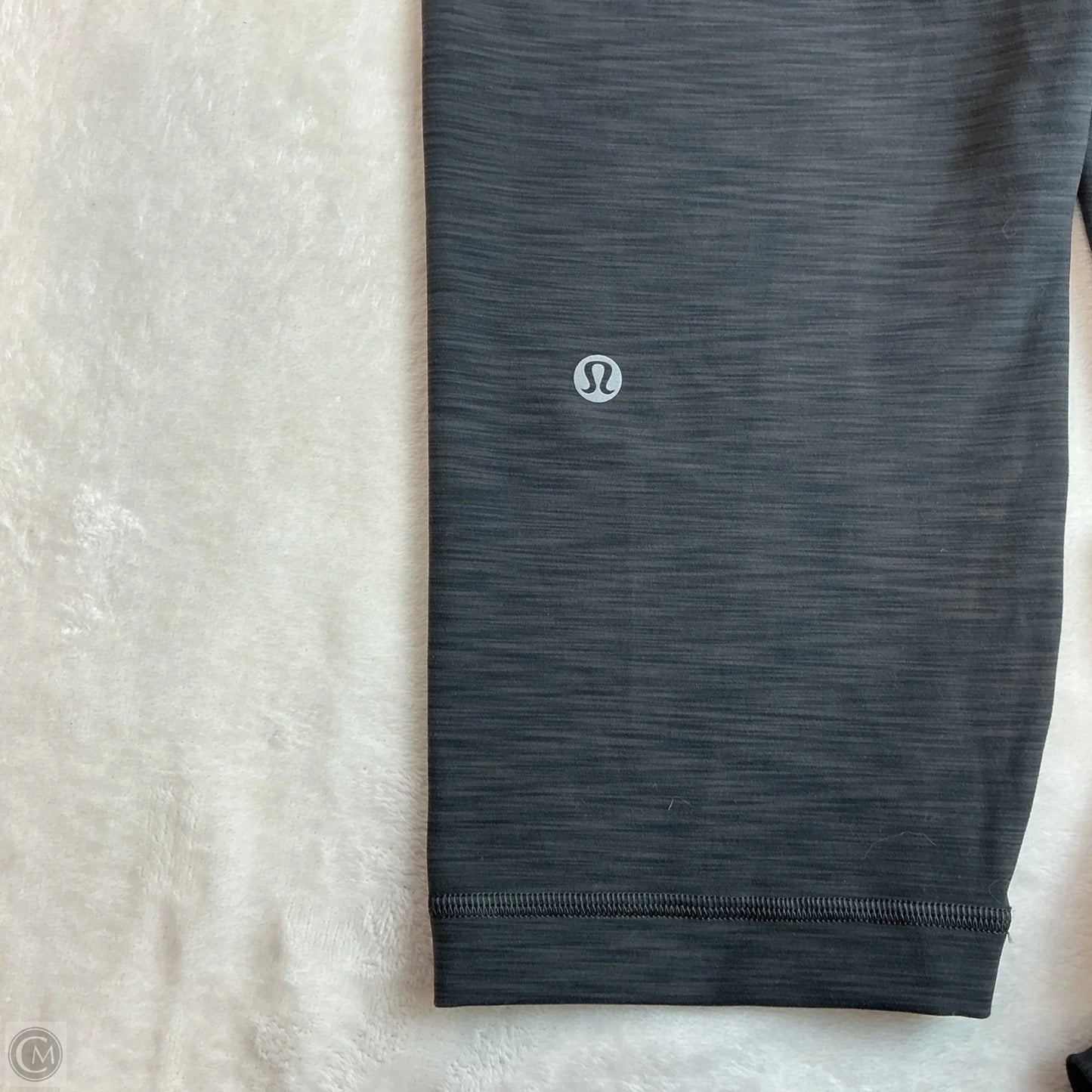 Athletic Leggings Capris By Lululemon In Grey, Size: 14