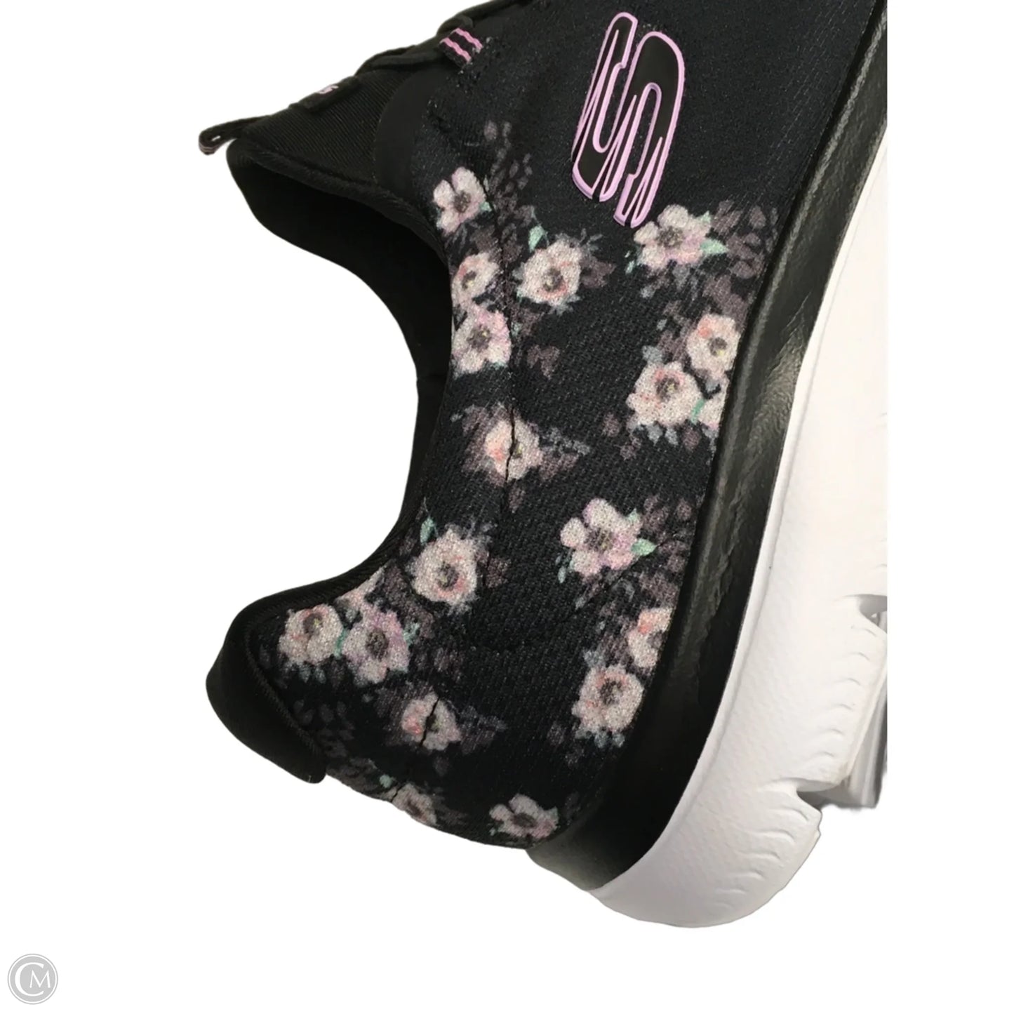 Shoes Athletic By Skechers In Floral Print, Size: 9