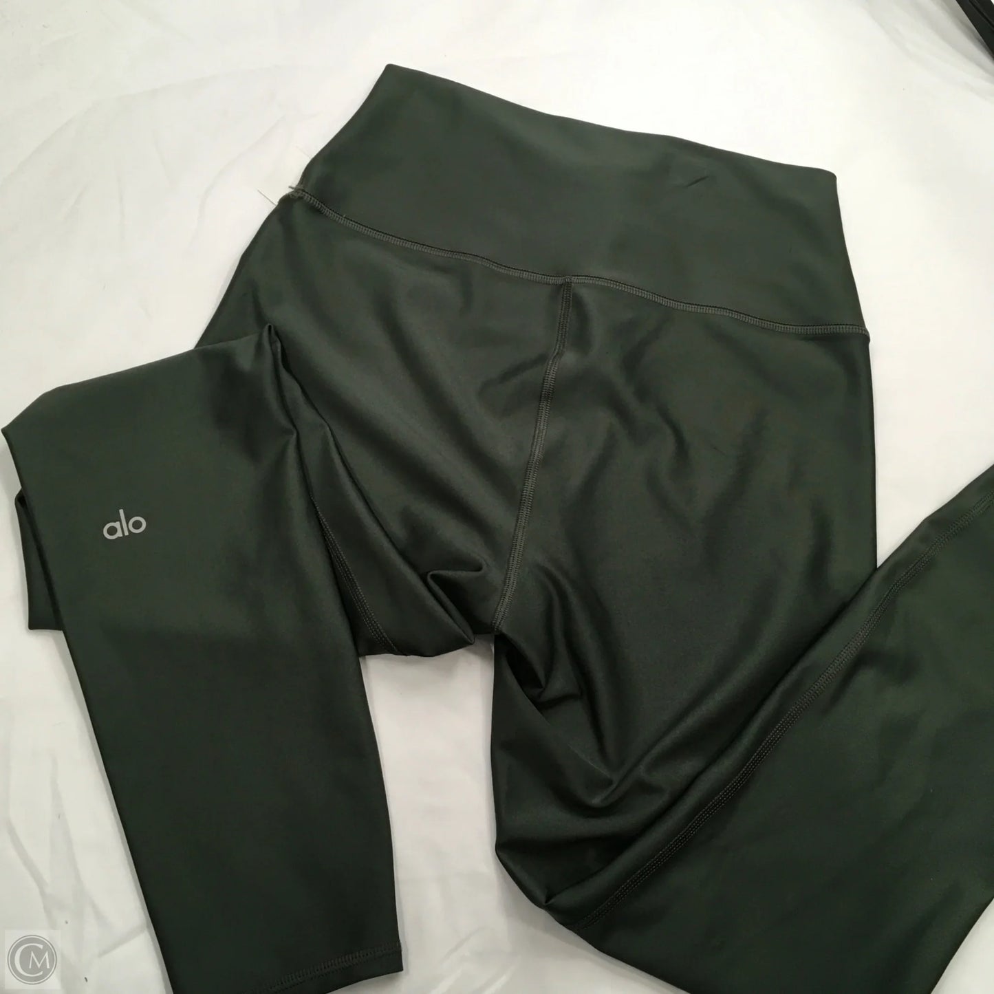 Athletic Leggings By Alo In Green, Size: M