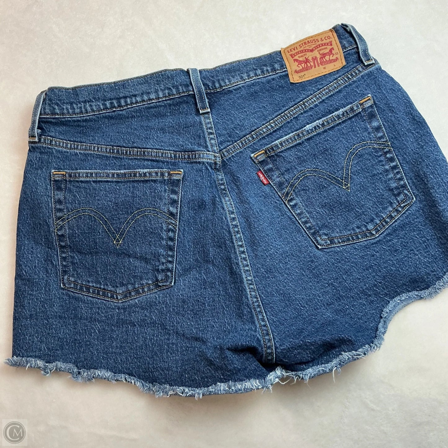 Shorts By Levis In Blue Denim, Size: 8