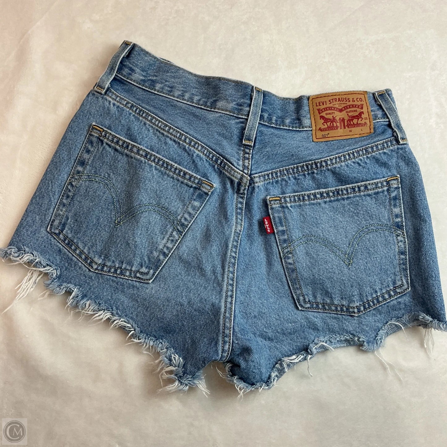 Shorts By Levis In Blue Denim, Size: 4