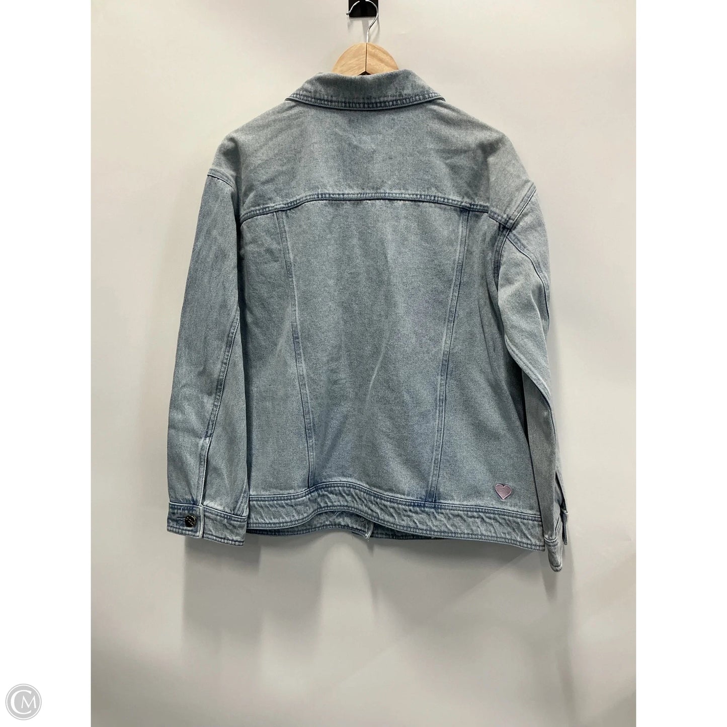 Jacket Denim By Stoney Clover Lane In Blue Denim, Size: L