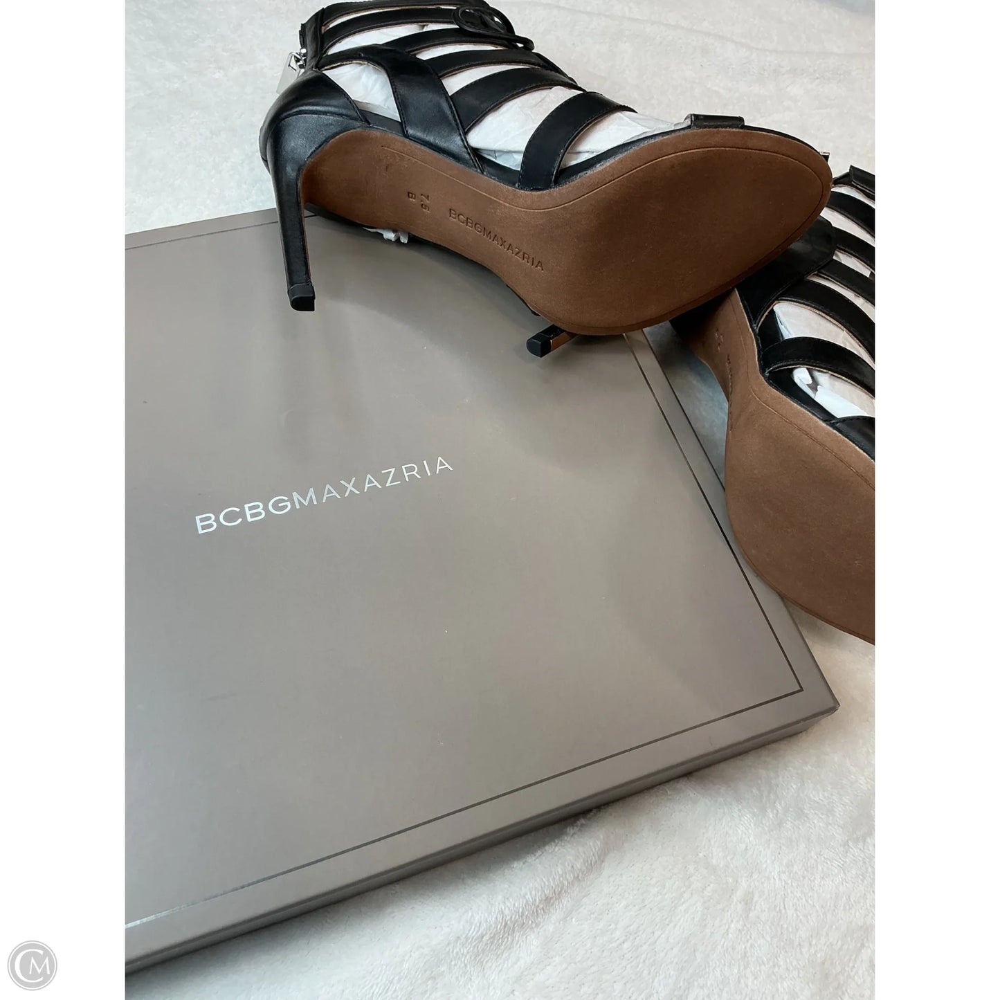 Shoes Heels Stiletto By Bcbgmaxazria In Black, Size: 7.5
