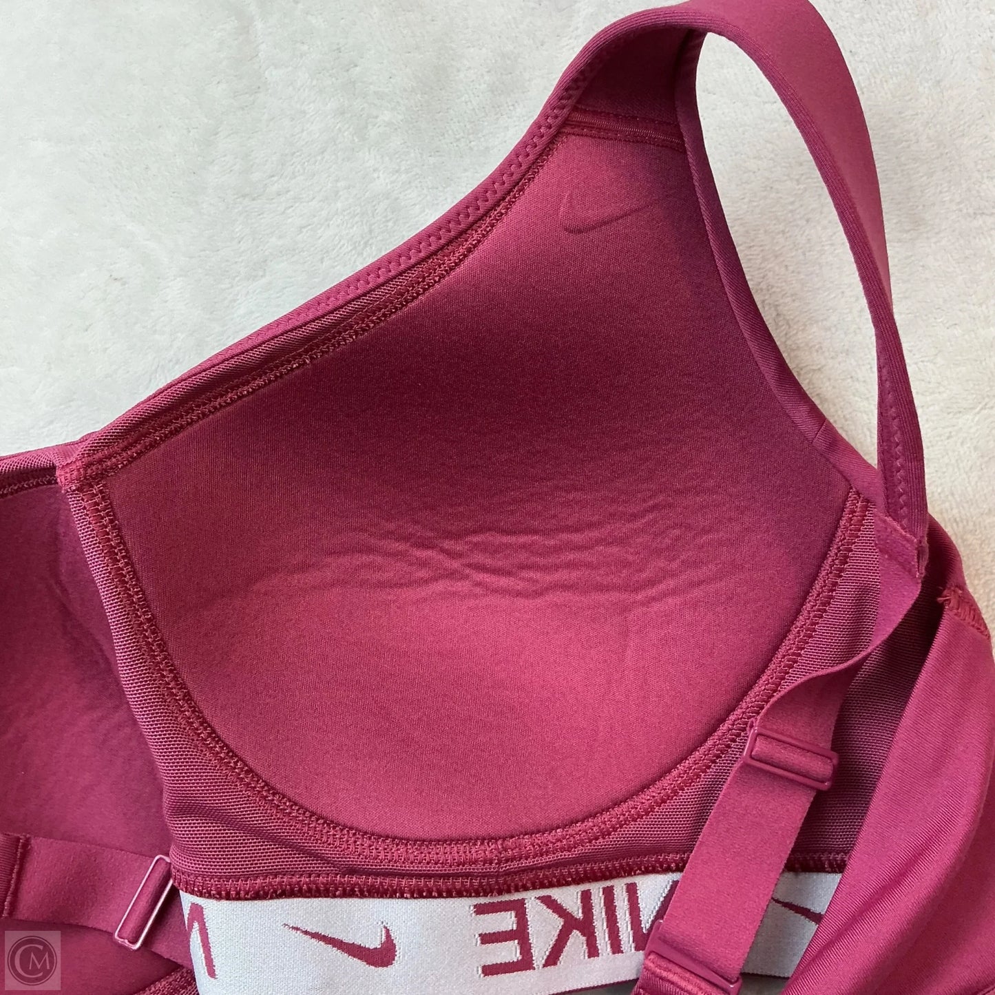 Athletic Bra By Nike In Pink, Size: M