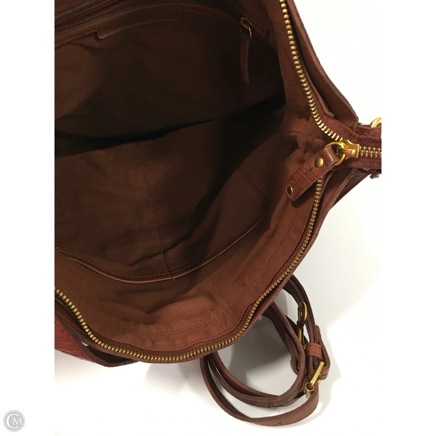 Handbag Leather By Clothes Mentor, Size: Medium
