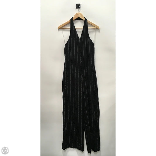 Jumpsuit By Anthropologie In Black & White, Size: L