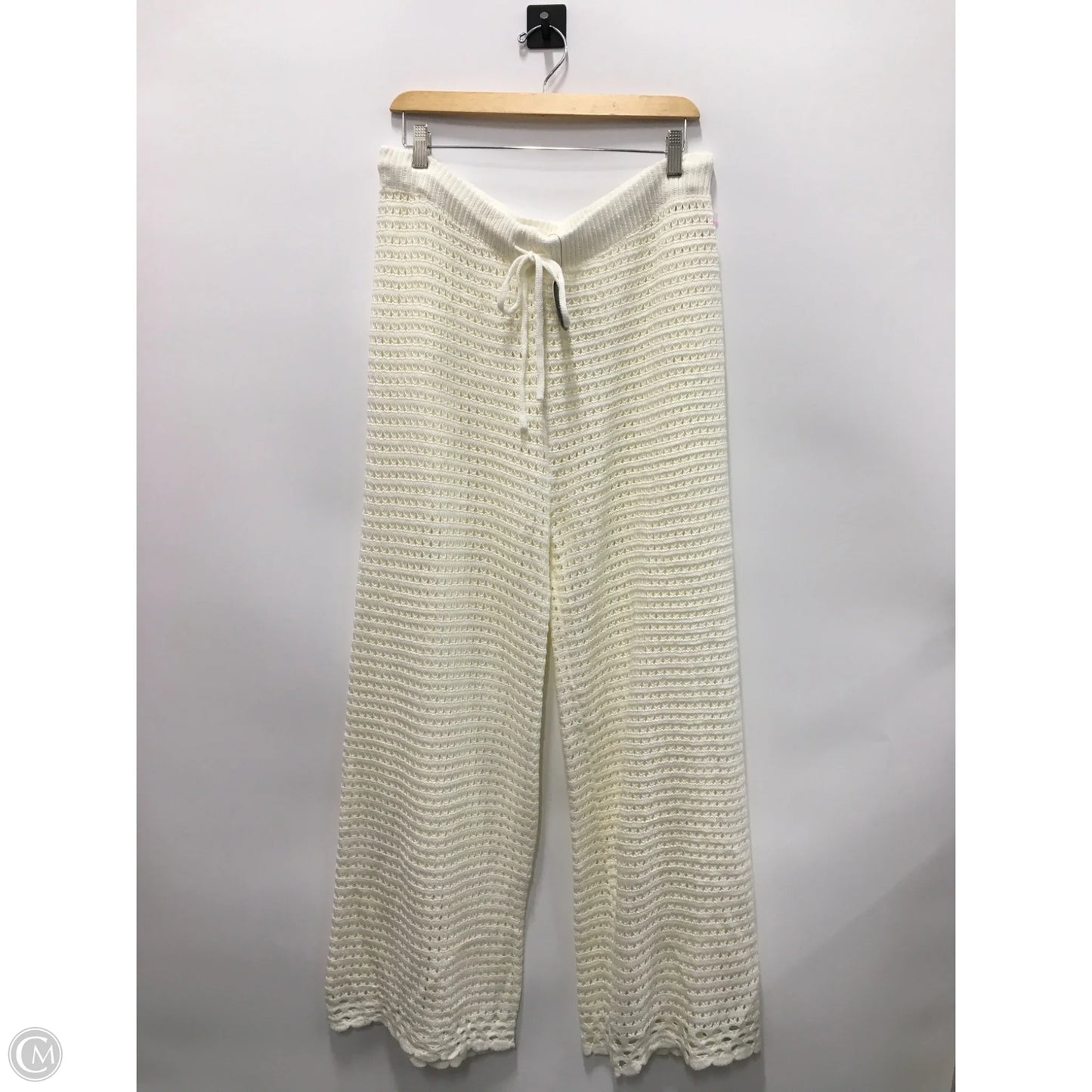 Swimwear Cover-up By Lulus In Cream, Size: Xl