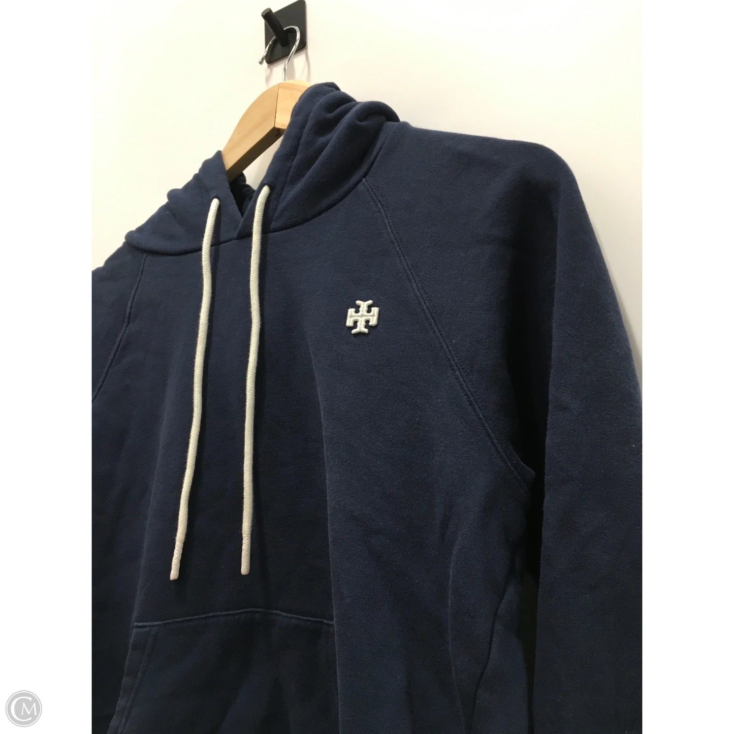 Sweatshirt Designer By Tory Burch In Blue, Size: S