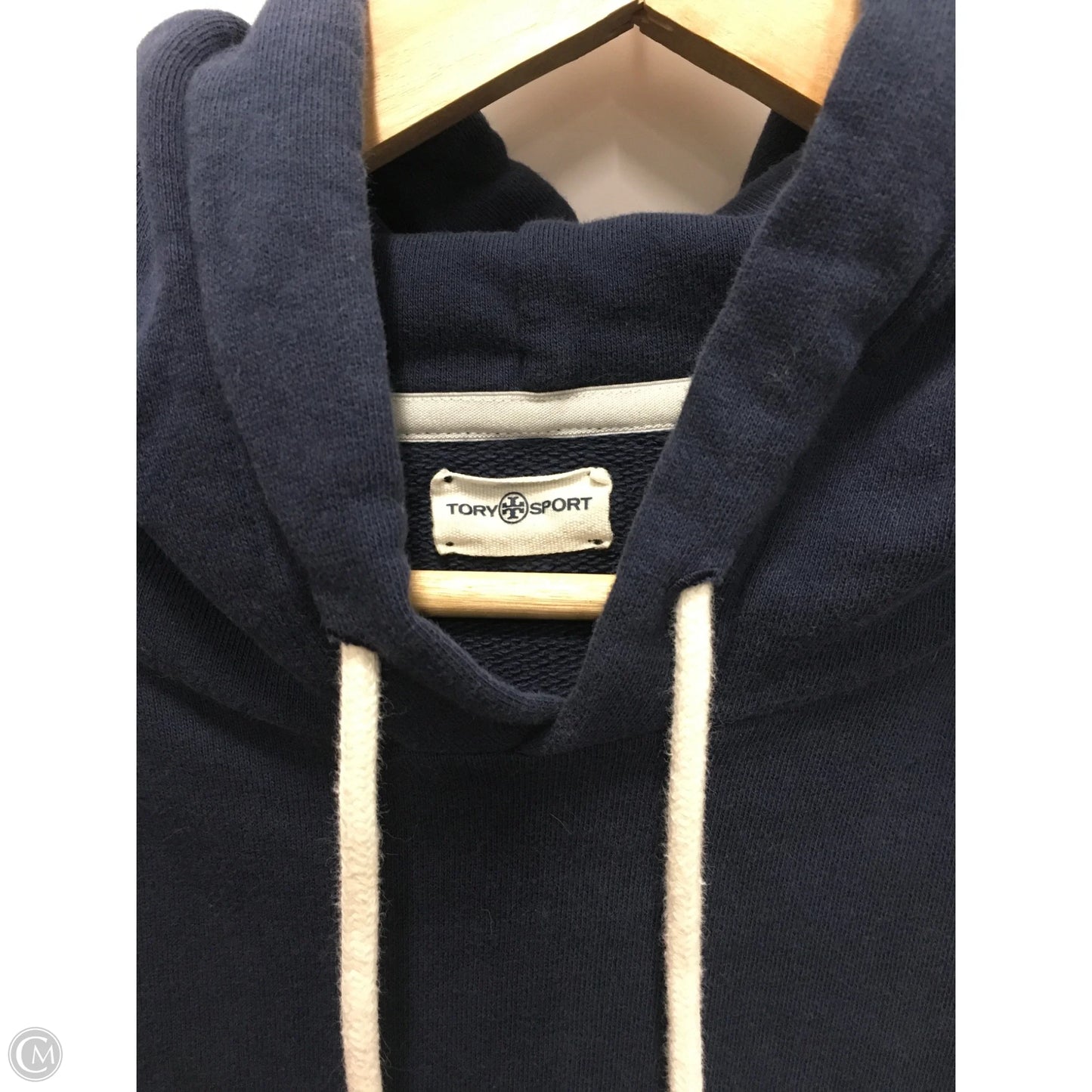 Sweatshirt Designer By Tory Burch In Blue, Size: S