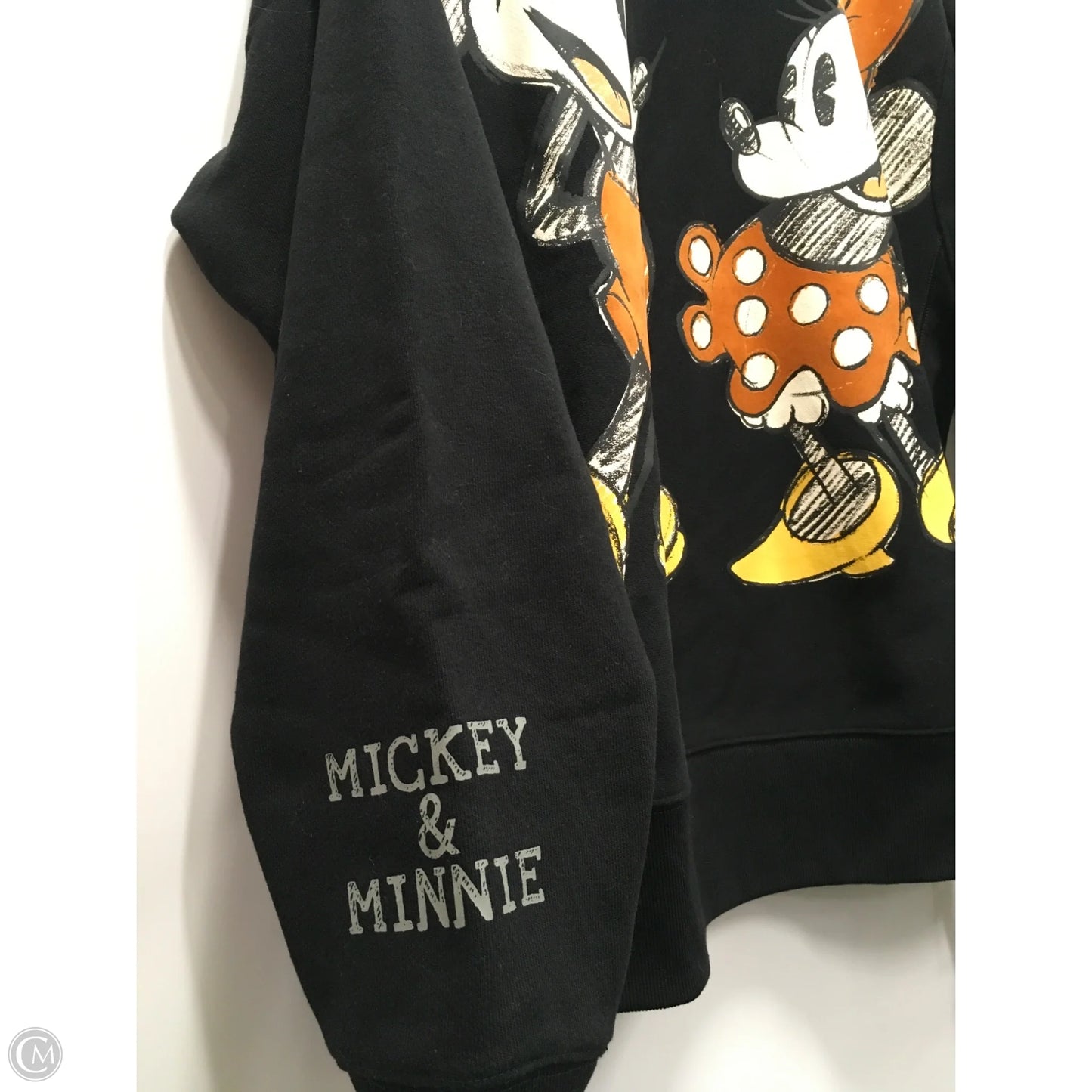 Sweatshirt Crewneck By Champion In Black, Size: L