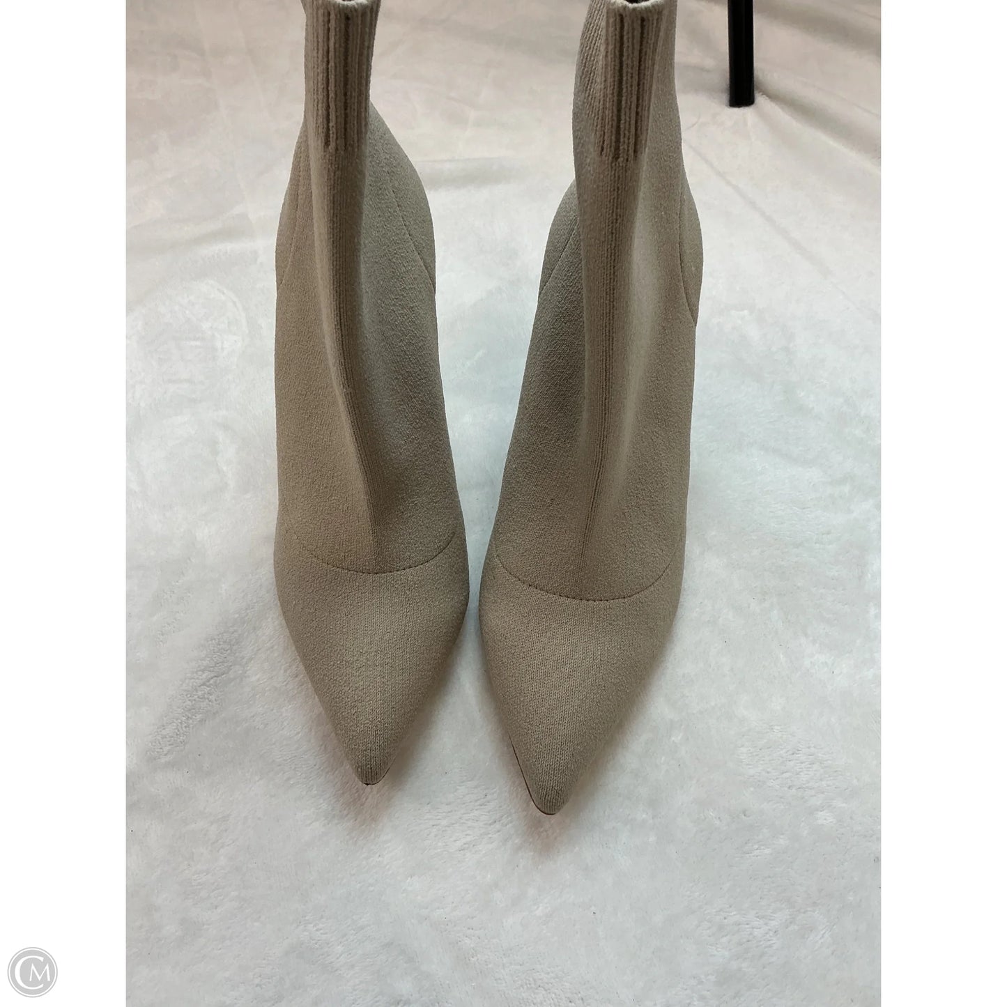 Boots Ankle Heels By Aldo In Cream, Size: 6