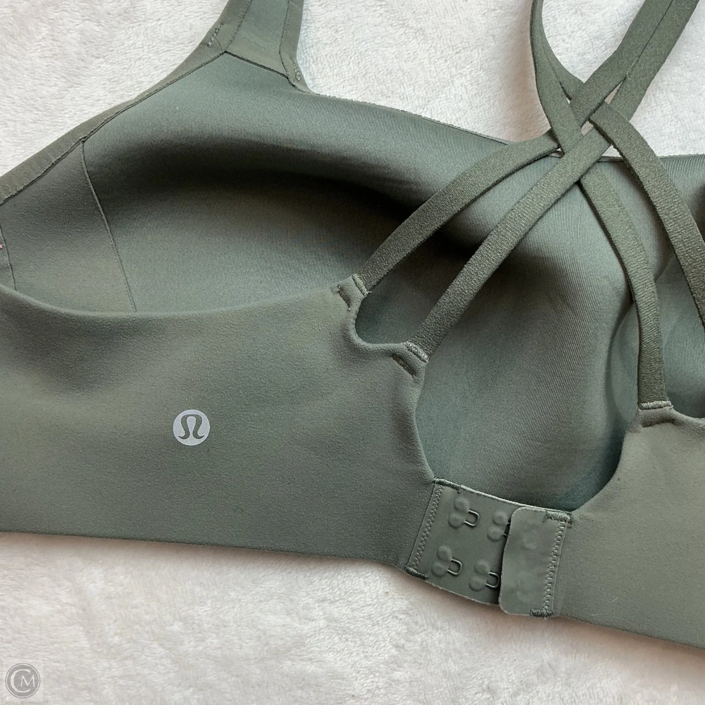 Athletic Bra By Lululemon In Green
