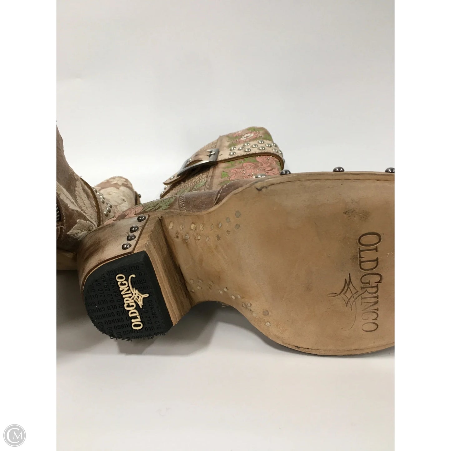 Boots Western By Old Gringo In Floral Print, Size: 8.5