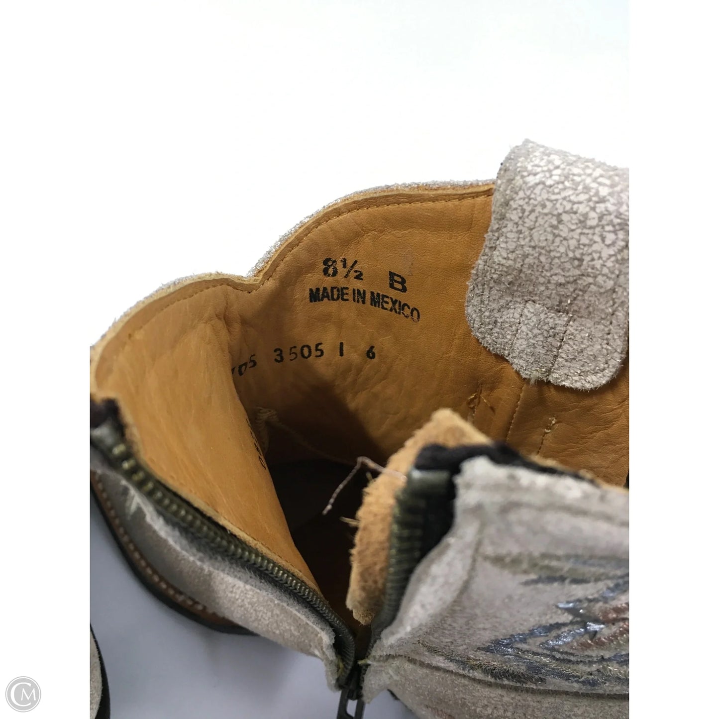 Boots Western By Old Gringo In Floral Print, Size: 8.5