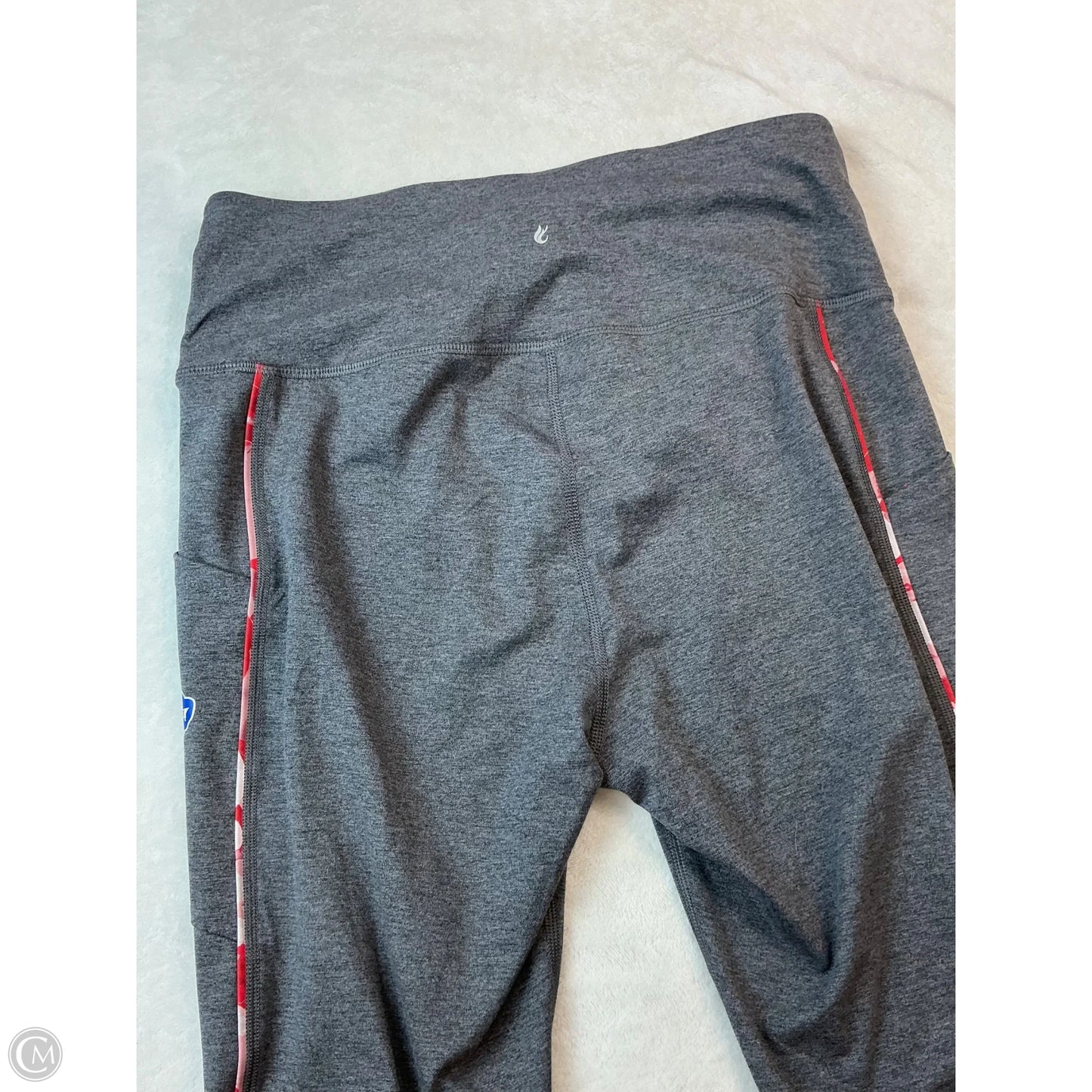 Athletic Leggings By Clothes Mentor In Grey, Size: Xl